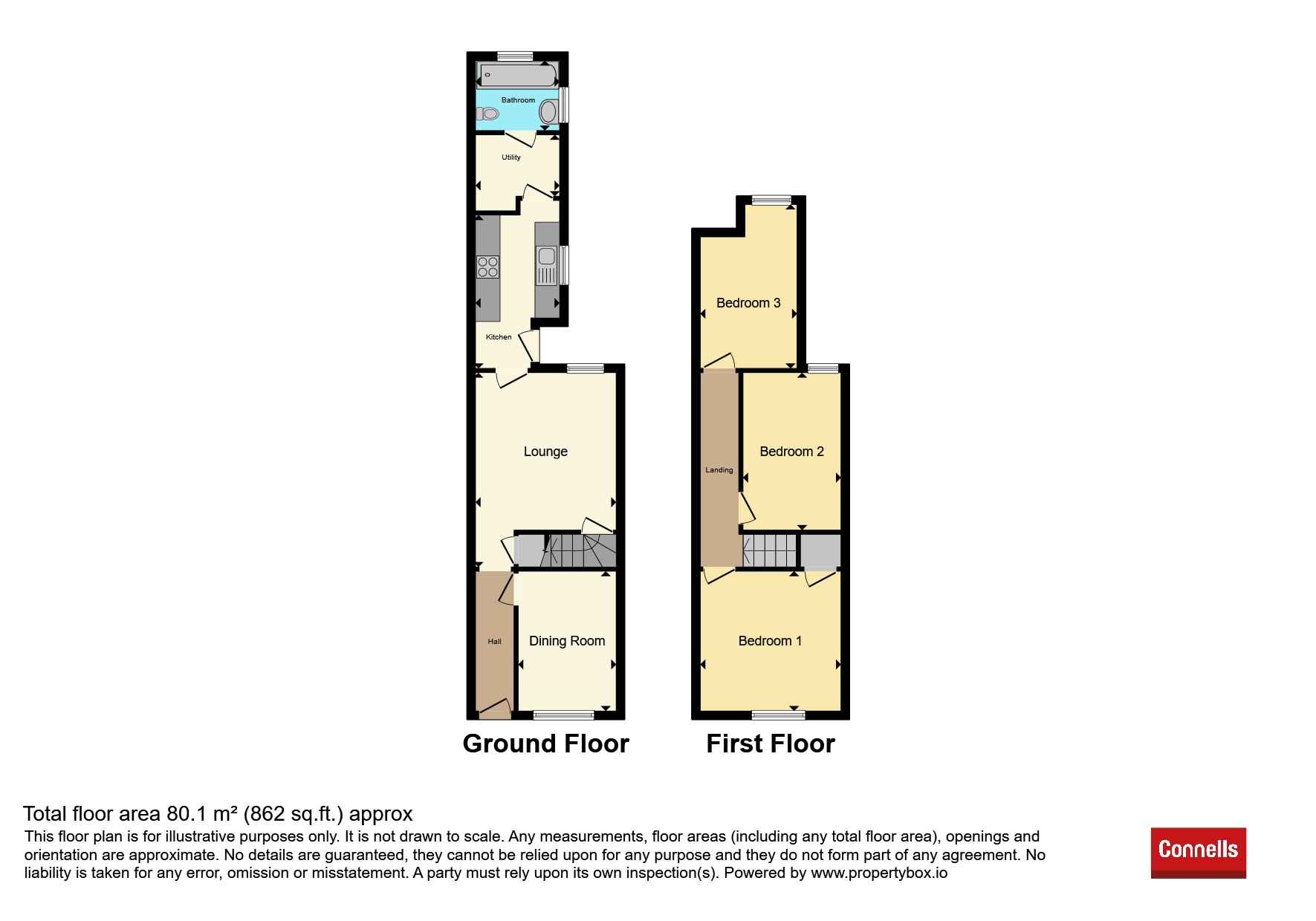 101, Merridale Road, Wolverhampton floorplan