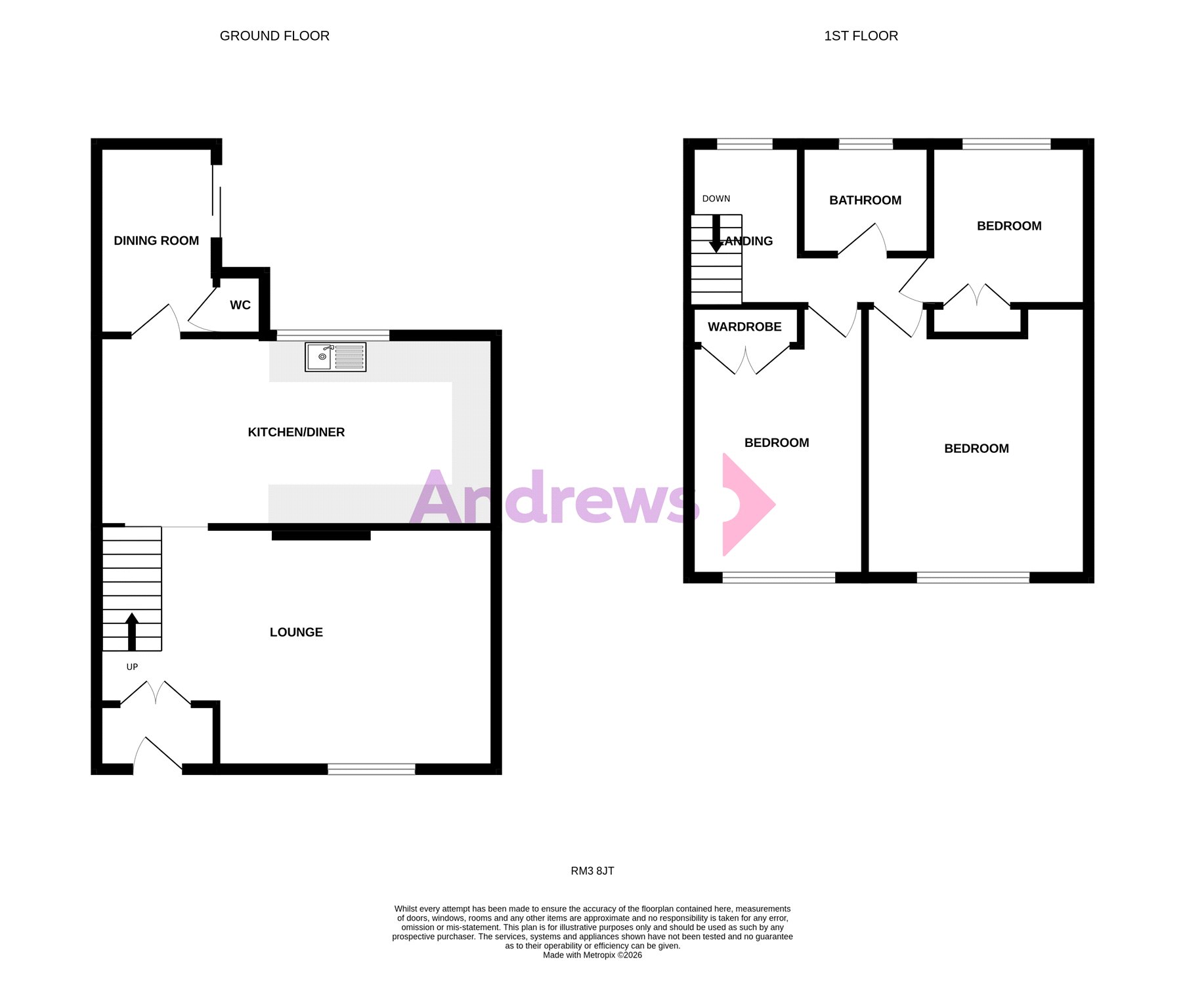 Faringdon Avenue, Romford floorplan