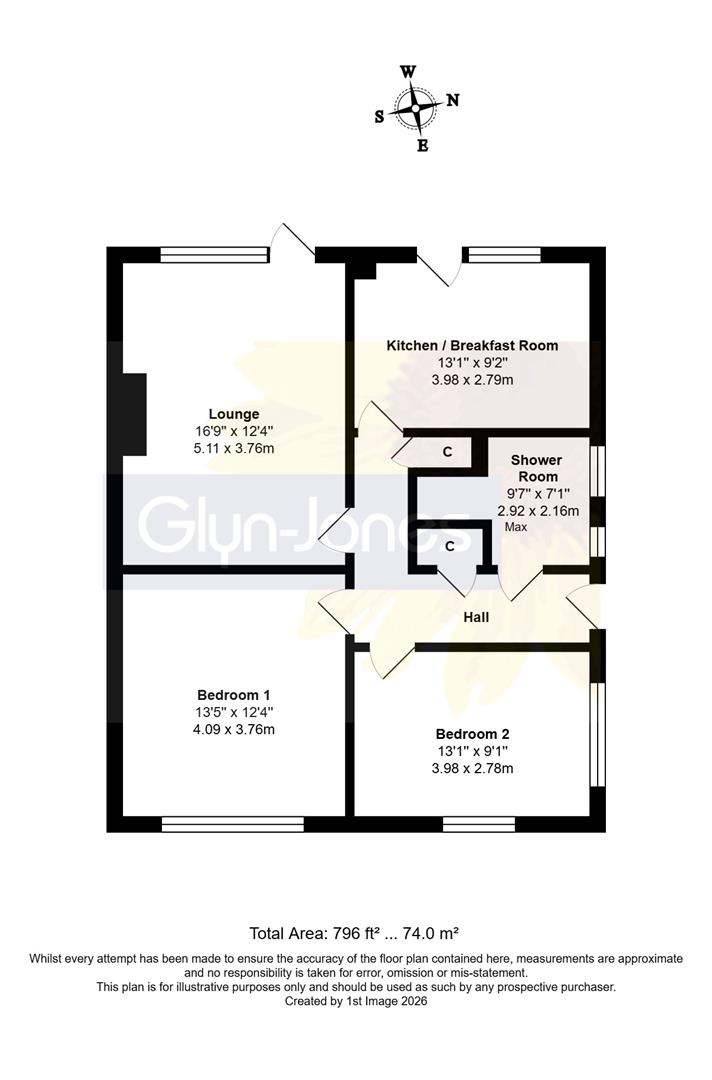 2, Ambersham Crescent, East Preston Littlehampton floorplan