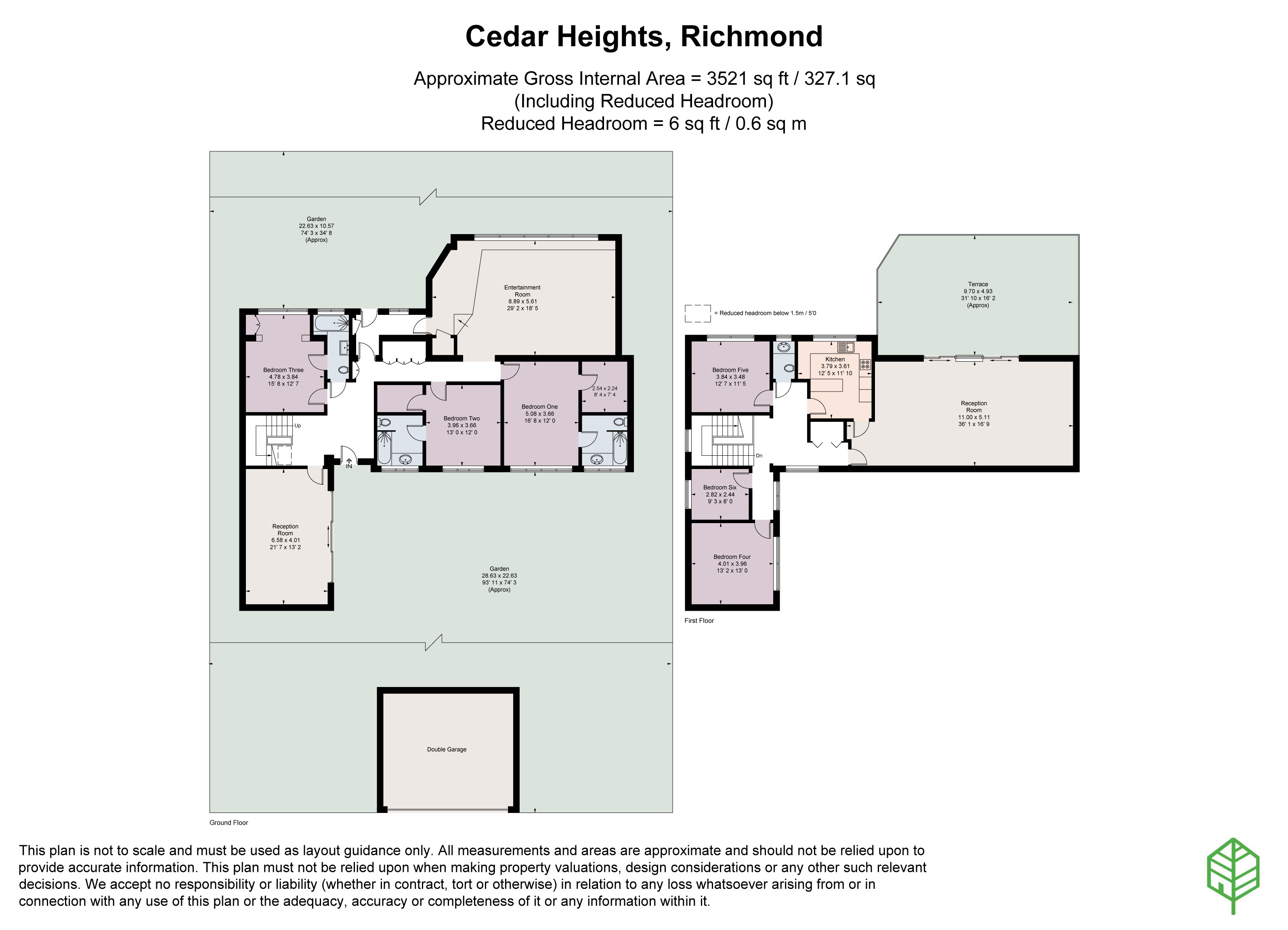 17, Cedar Heights, Richmond floorplan
