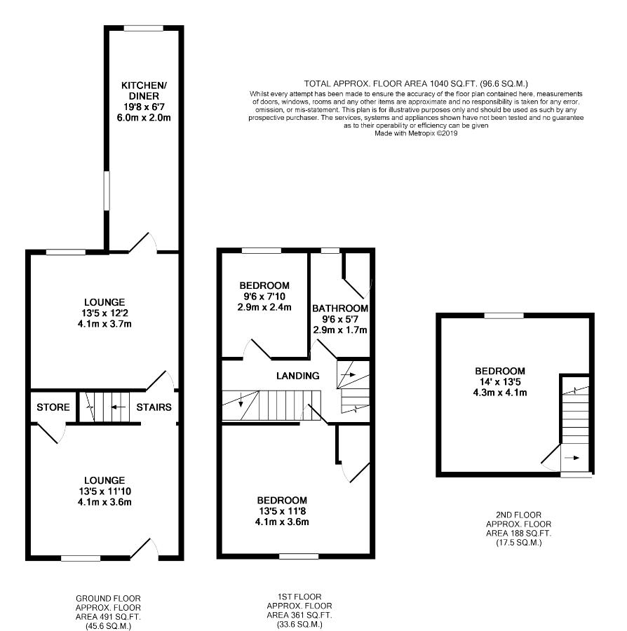 3 Bedrooms Terraced house for sale in Glapton Road, The Meadows, Nottingham NG2