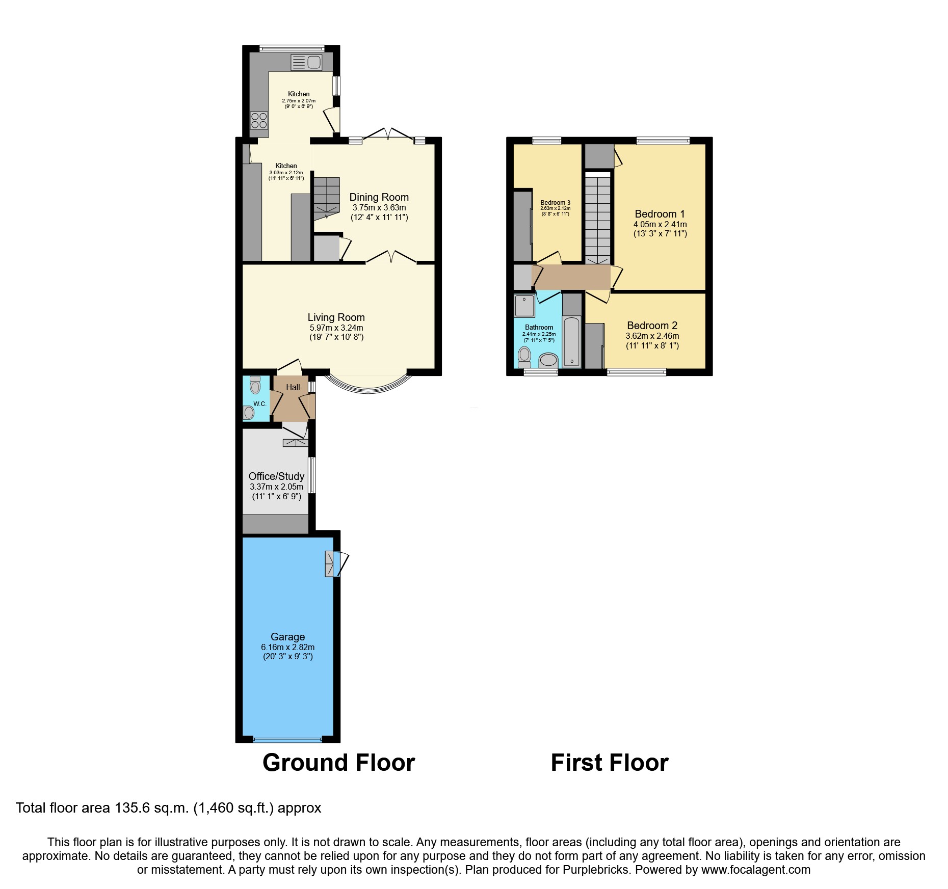 55, Broomlee Road, Newcastle upon Tyne floorplan