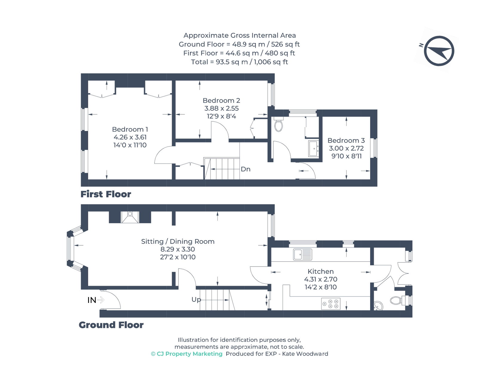 Woodstock, North Road, Rickmansworth floorplan