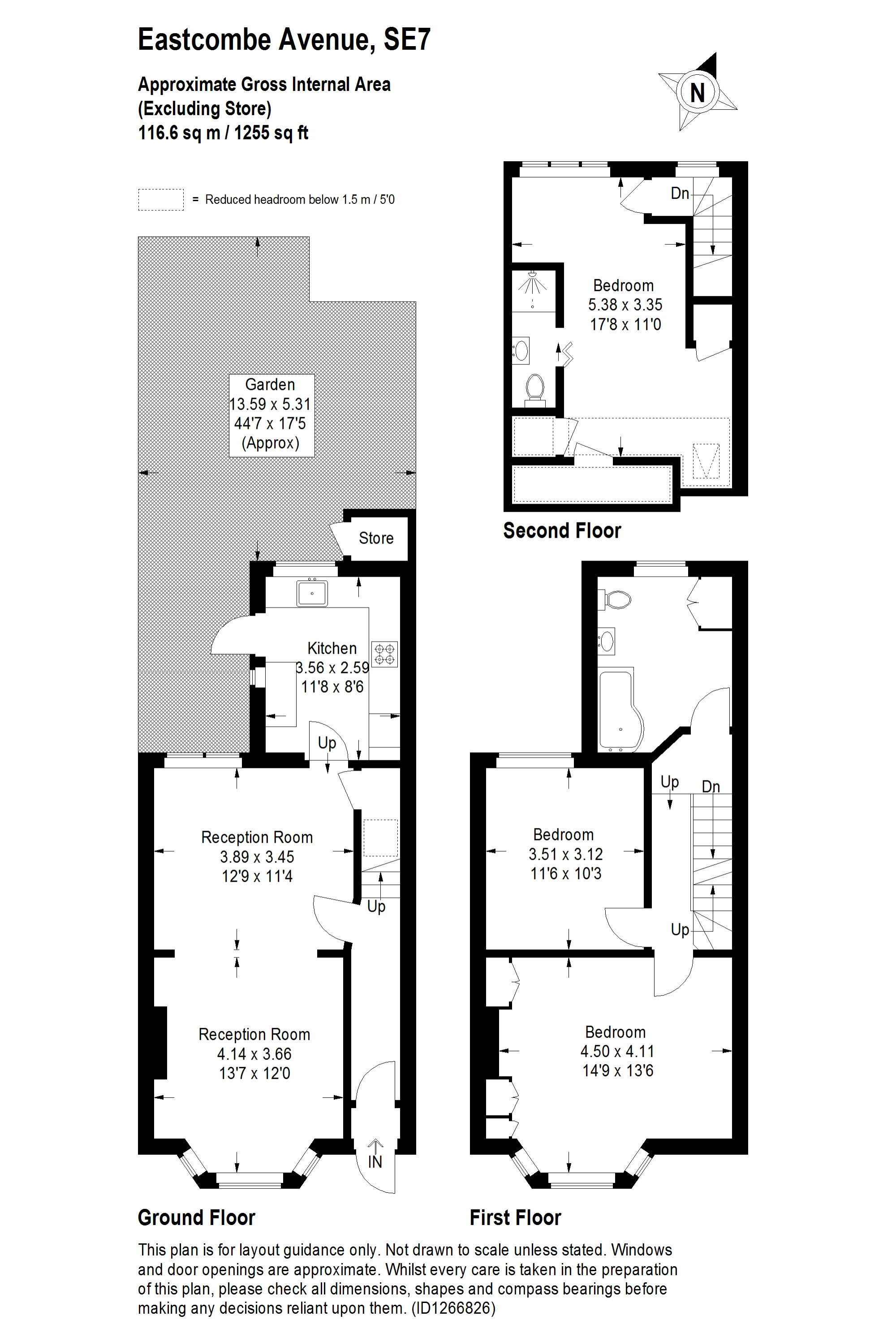 271, Eastcombe Avenue, London floorplan