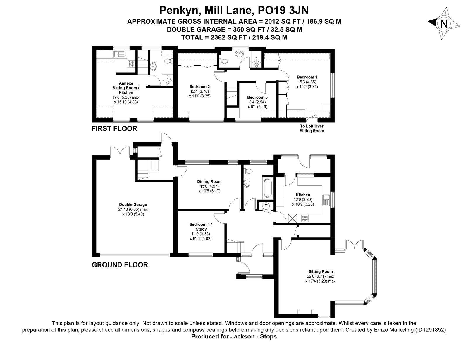 Penkyn,, Mill Lane, West Sussex floorplan
