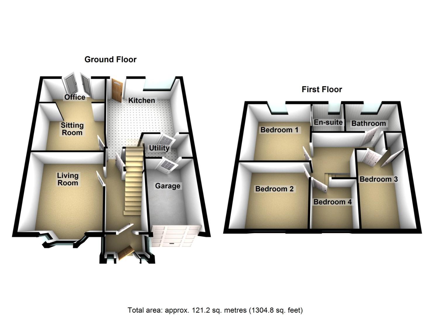 18, Tarset Road, Whitley Bay floorplan