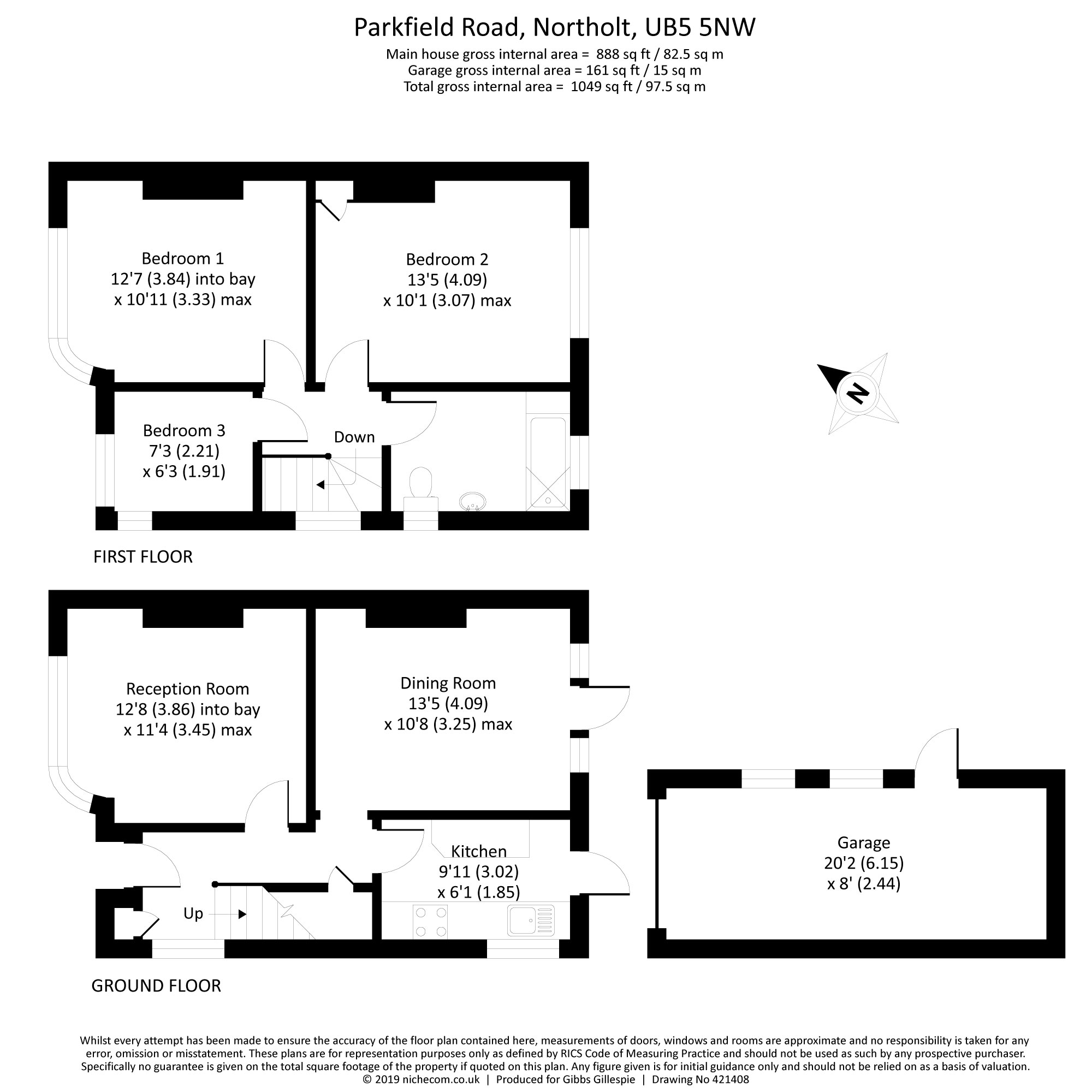 3 Bedrooms Semi-detached house for sale in Parkfield Road, Northolt, Middlesex UB5