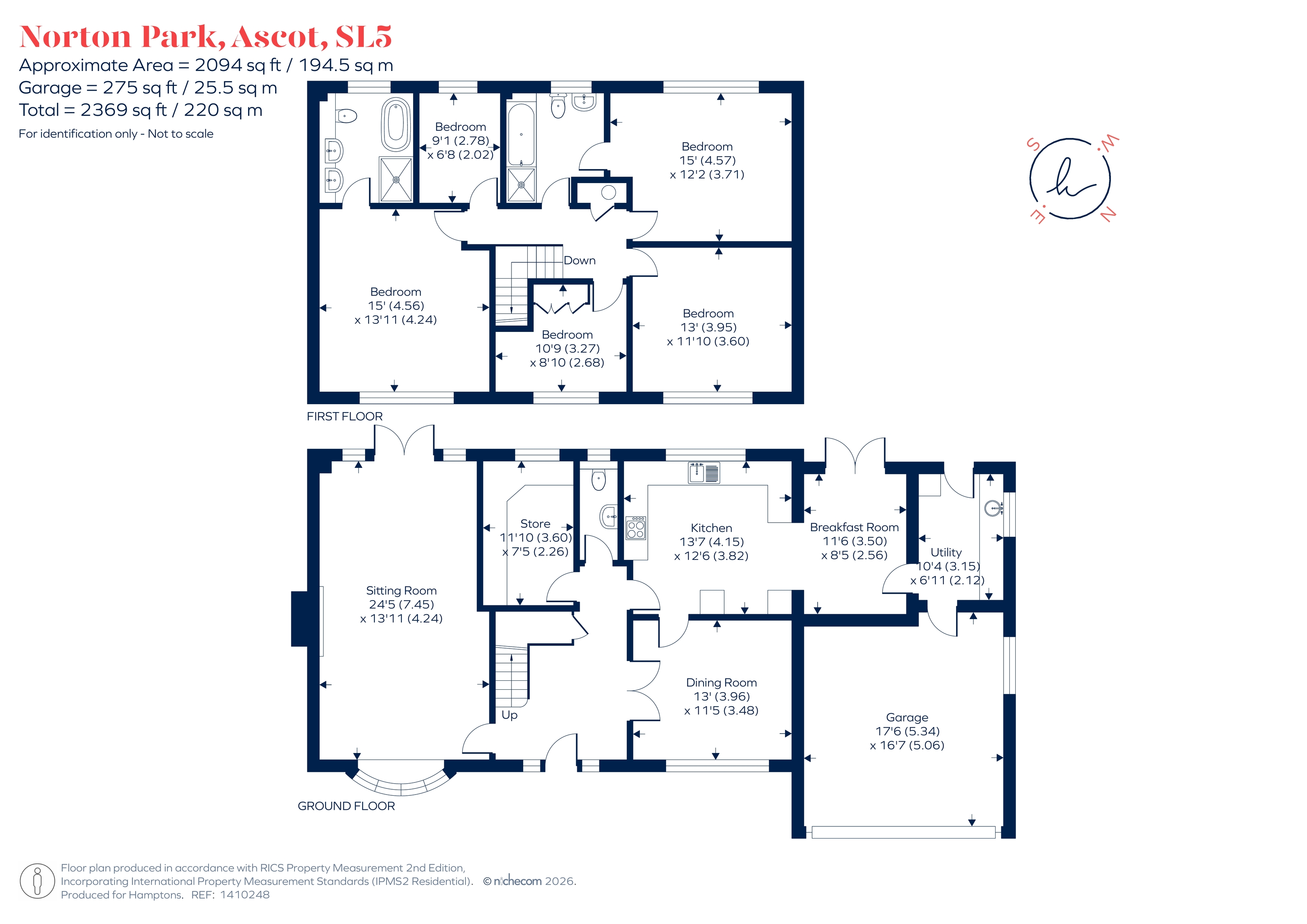 23, Norton Park, Ascot floorplan