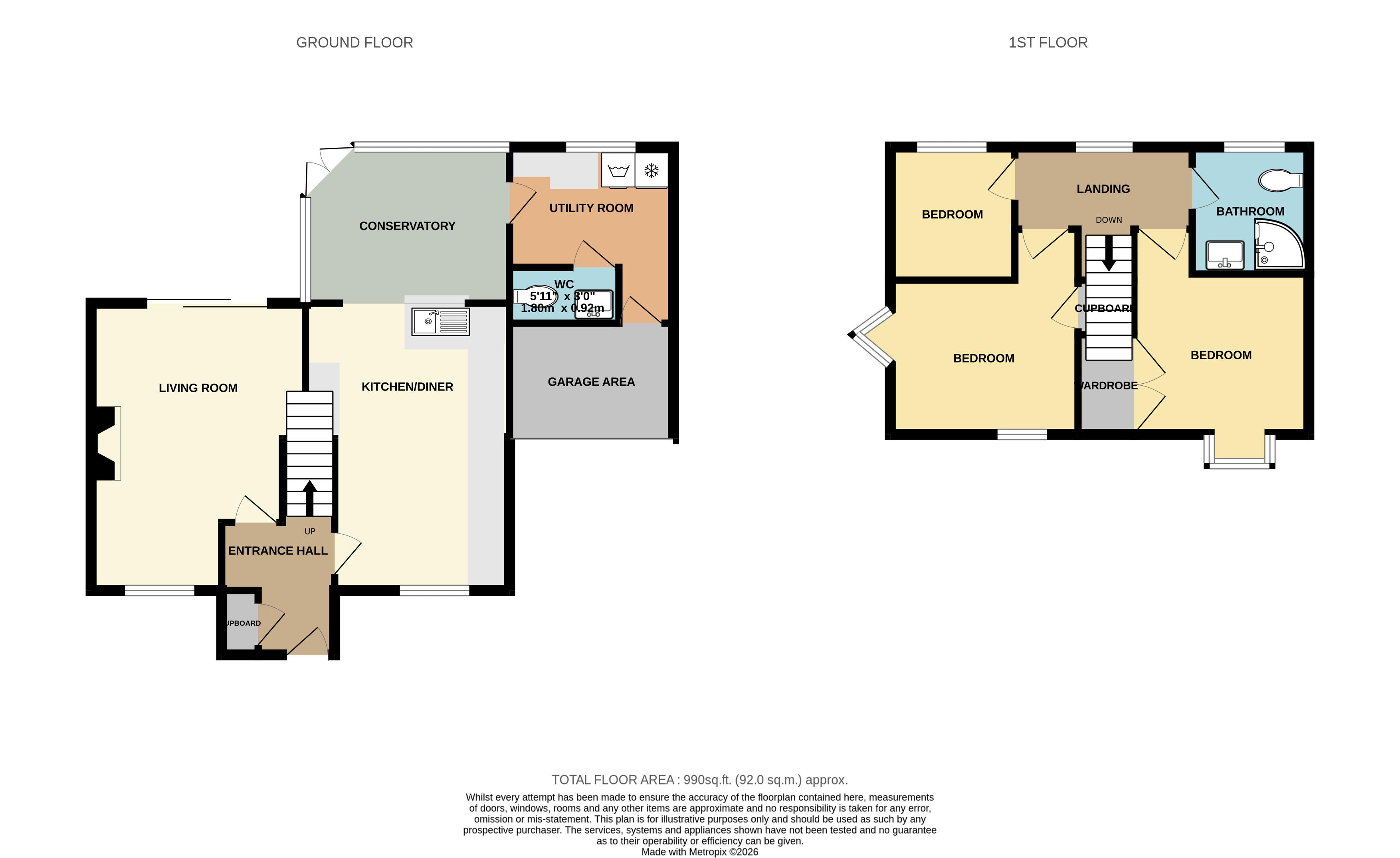 1, Briarswood Rise, Dibden Purlieu floorplan