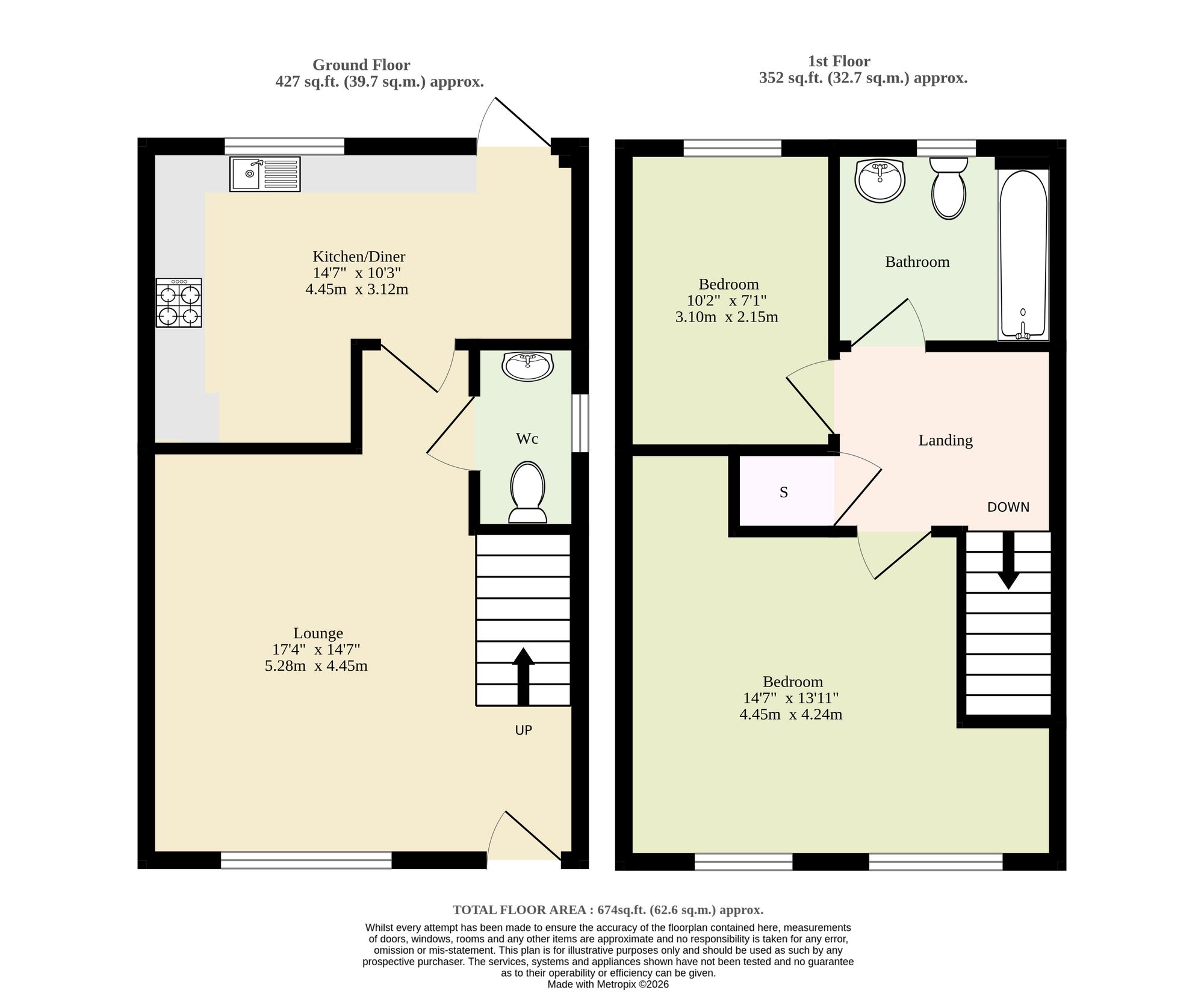 38 Loynes Drive, Norwich floorplan