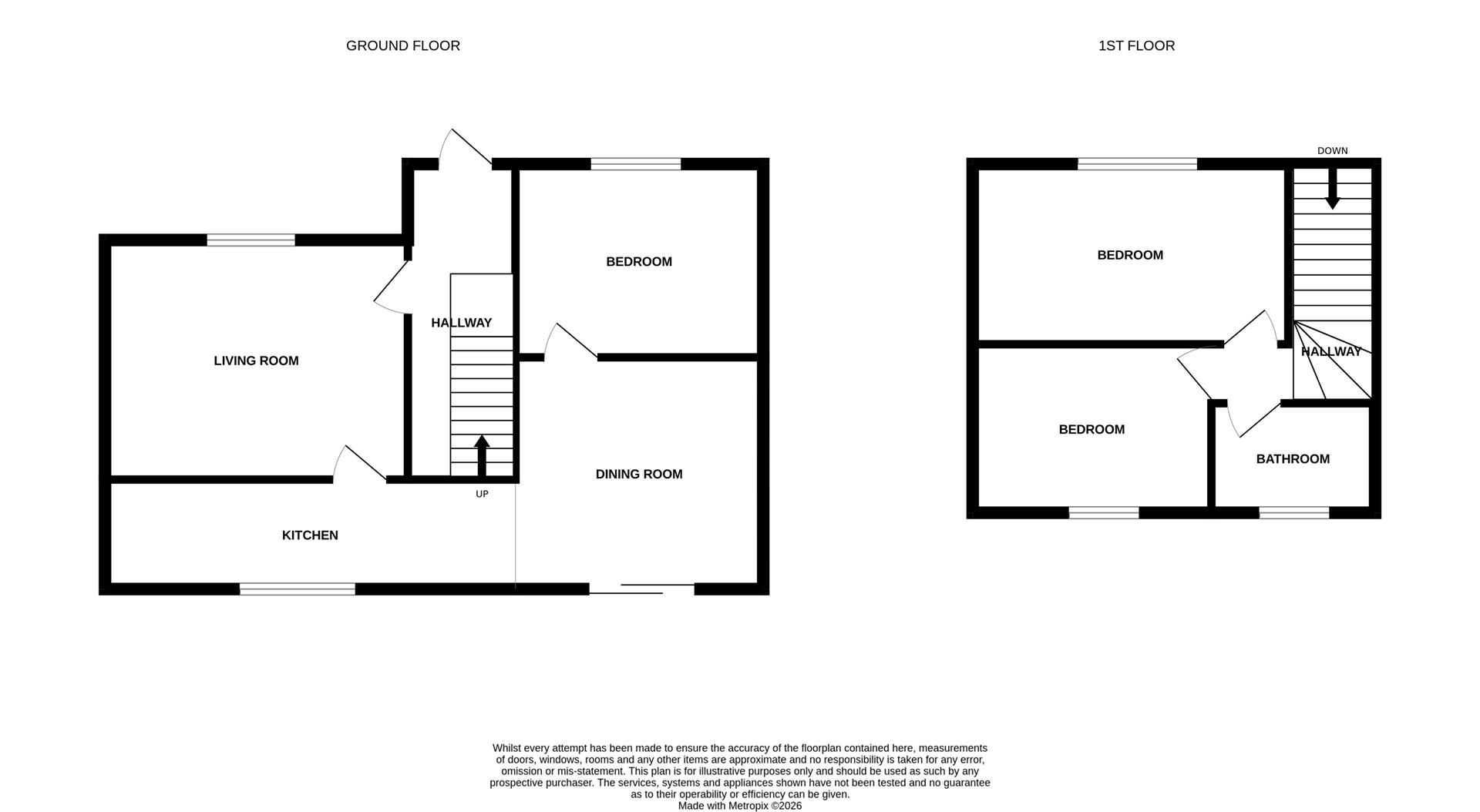 7, Valleyside Road, Hastings floorplan
