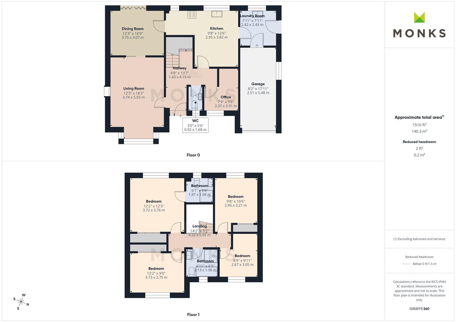 15, Limes Paddock, Shrewsbury floorplan