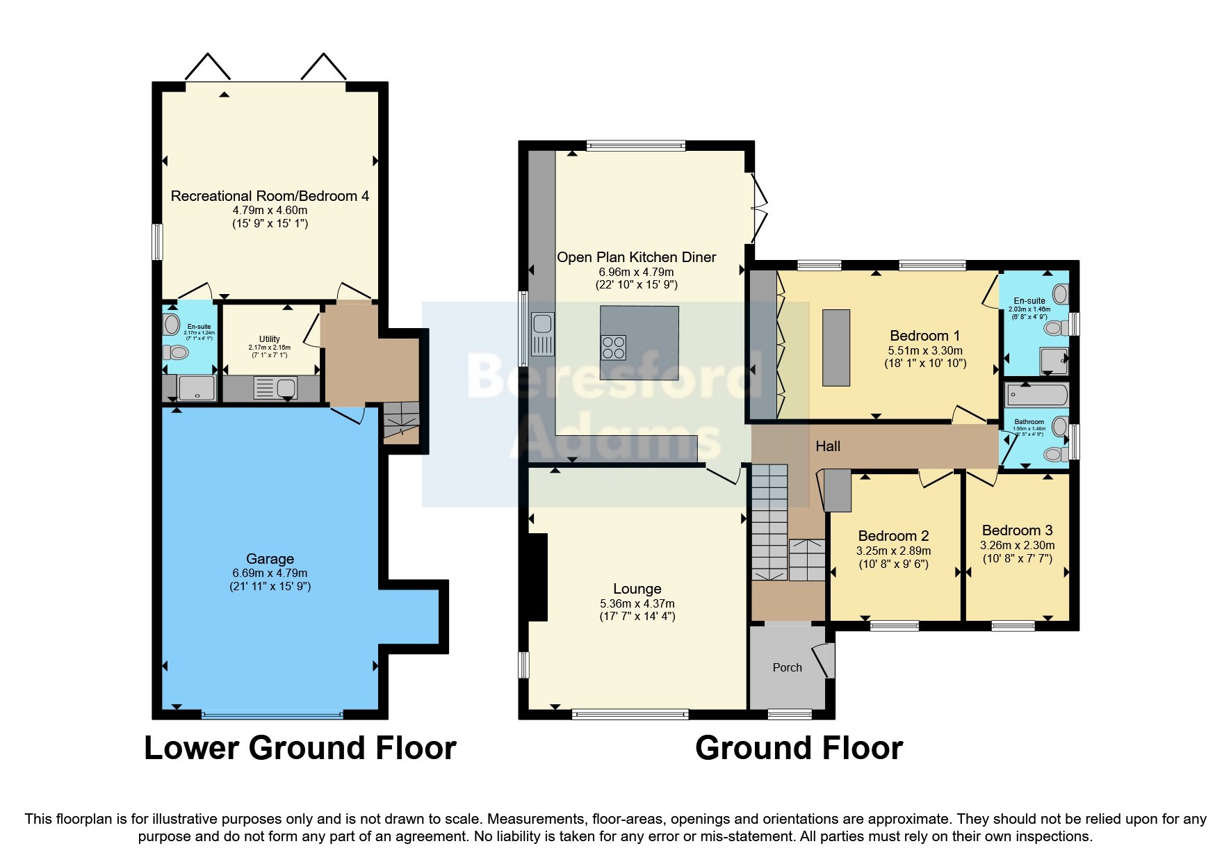 1, Copthorn Road, Conwy floorplan