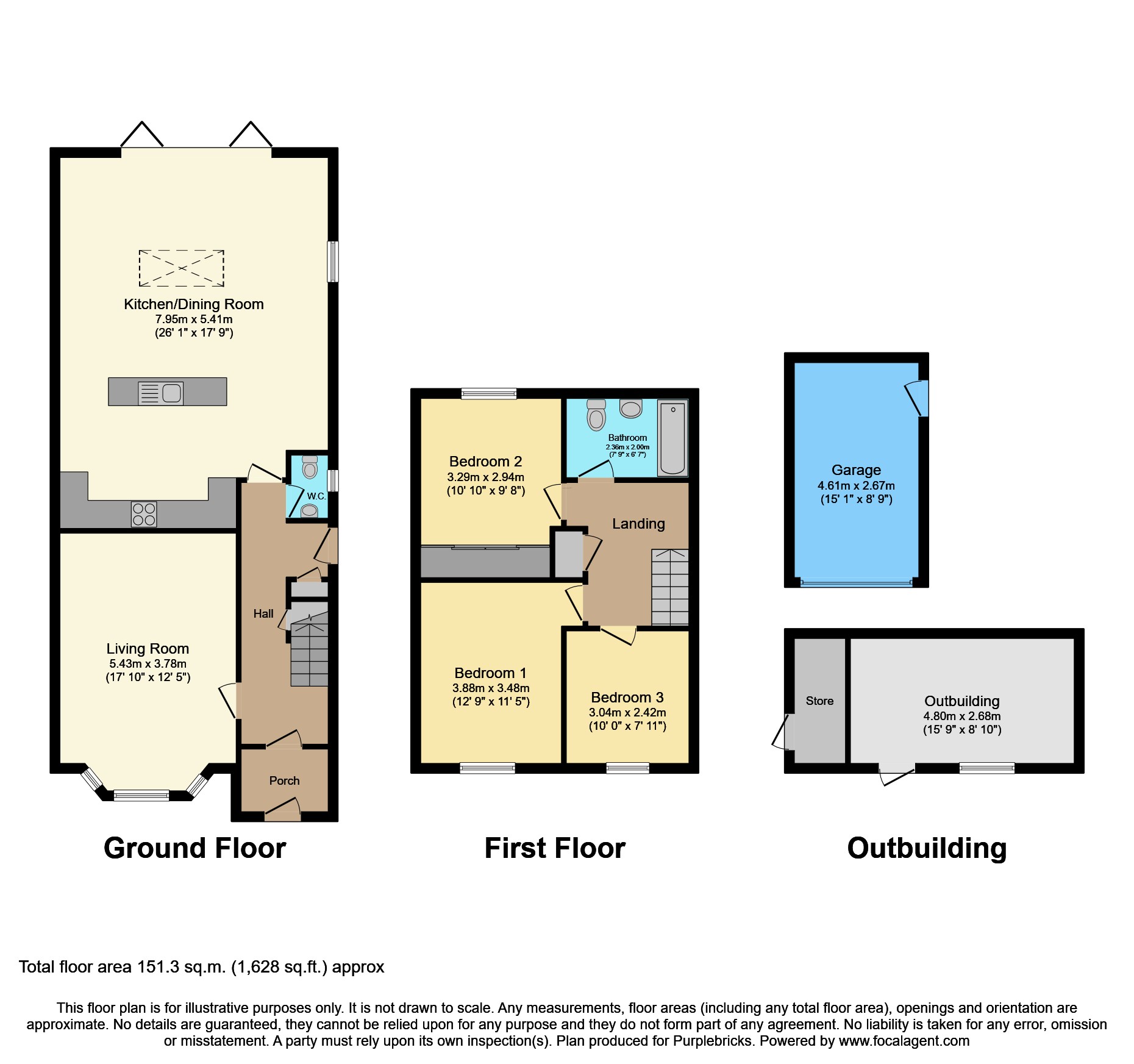 7, Meadow Way, Dartford floorplan