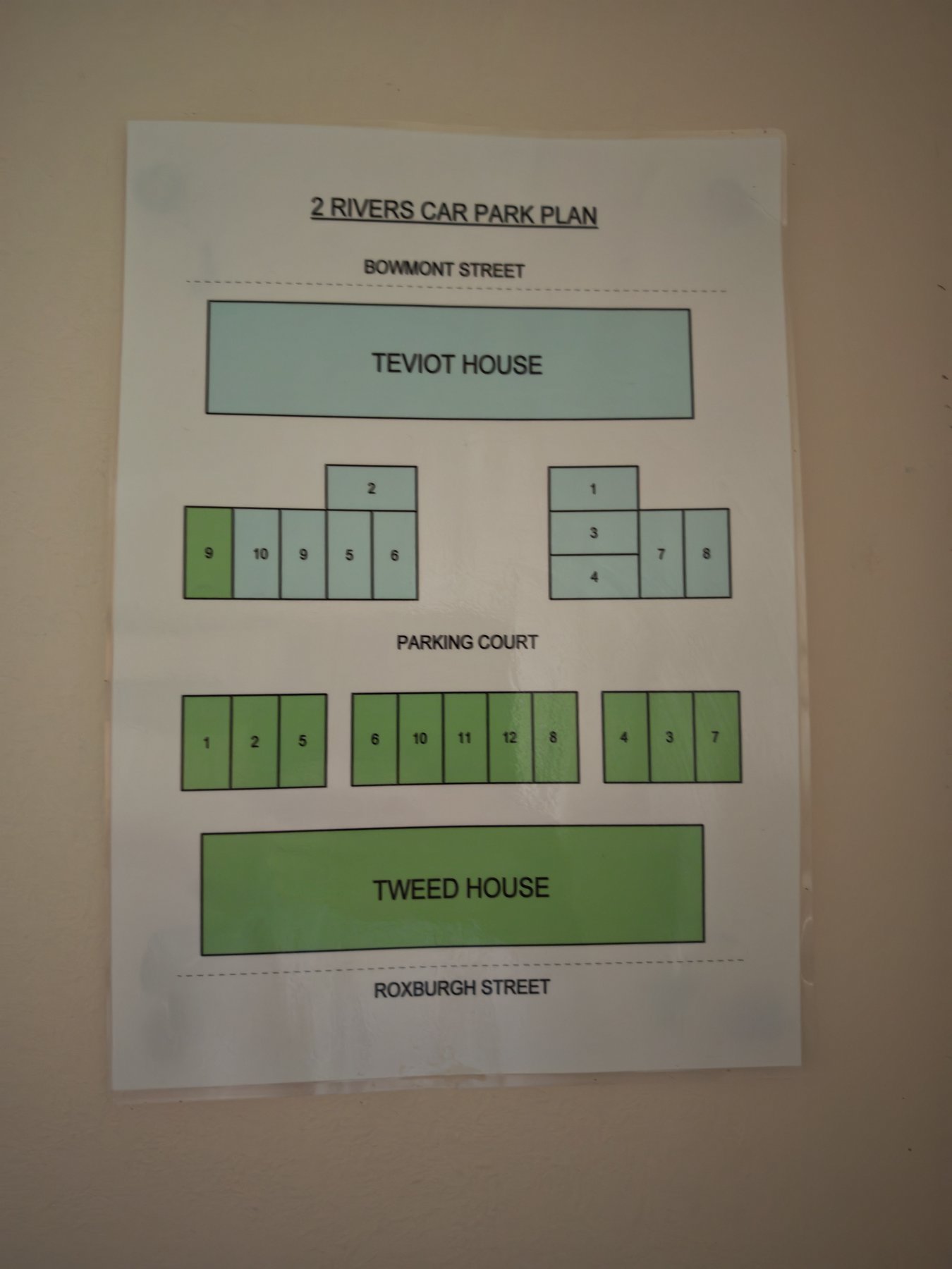 8 Teviot House, Bowmont Street, Kelso floorplan