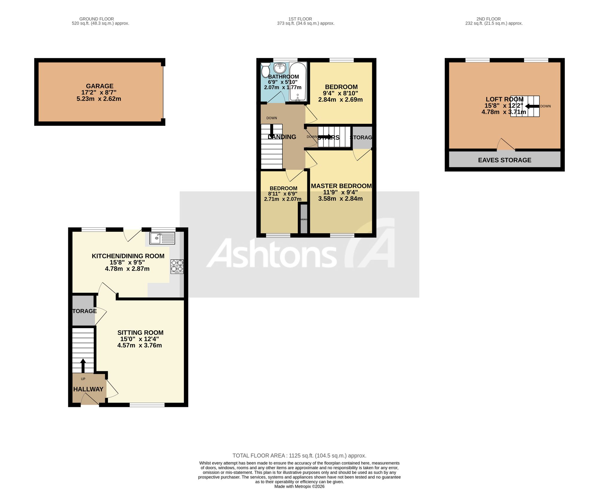 28 Blackburne Close, Warrington floorplan