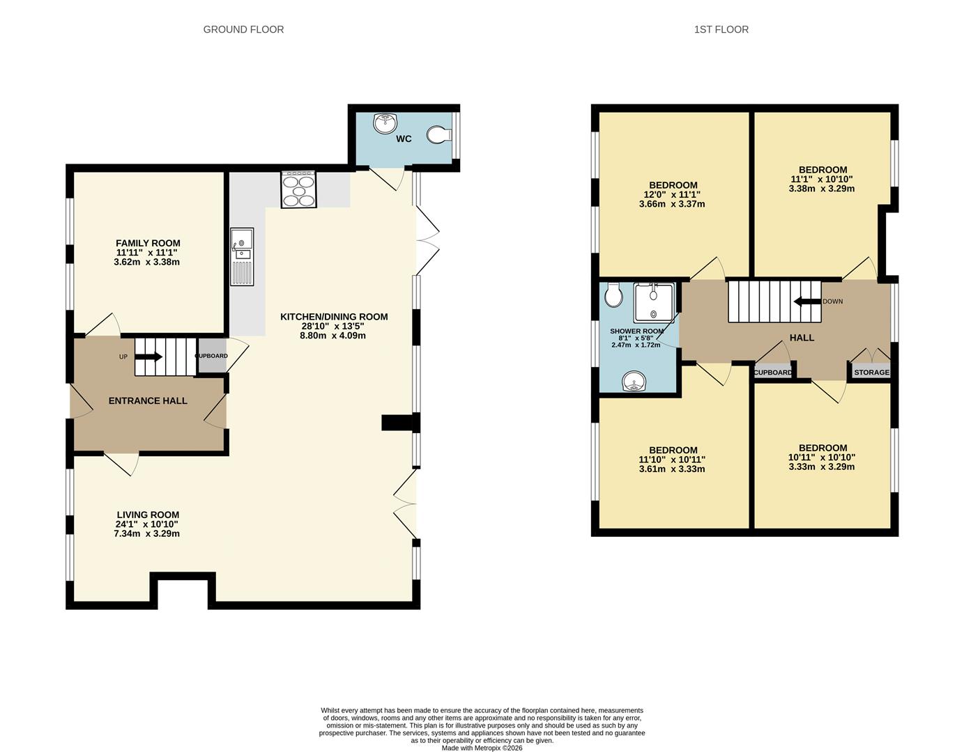 18, Commercial Road, Eastbourne floorplan