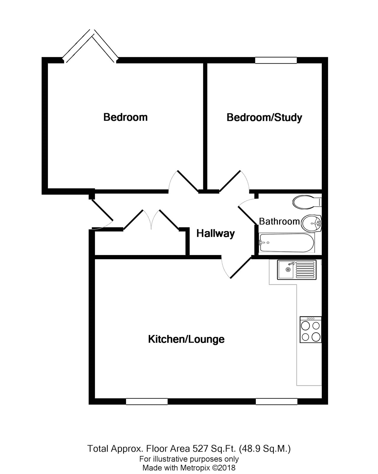 2 Bedrooms Flat for sale in Citrus Row, 16A Hampton Road, Redland, Bristol BS6