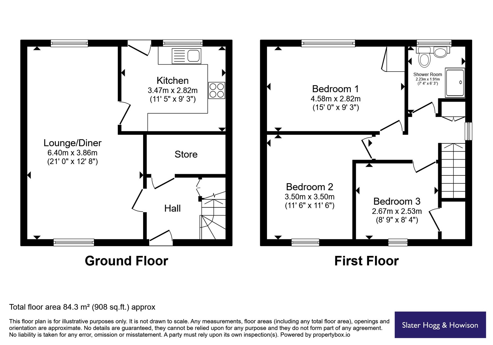 2, Maple Drive, Glasgow floorplan