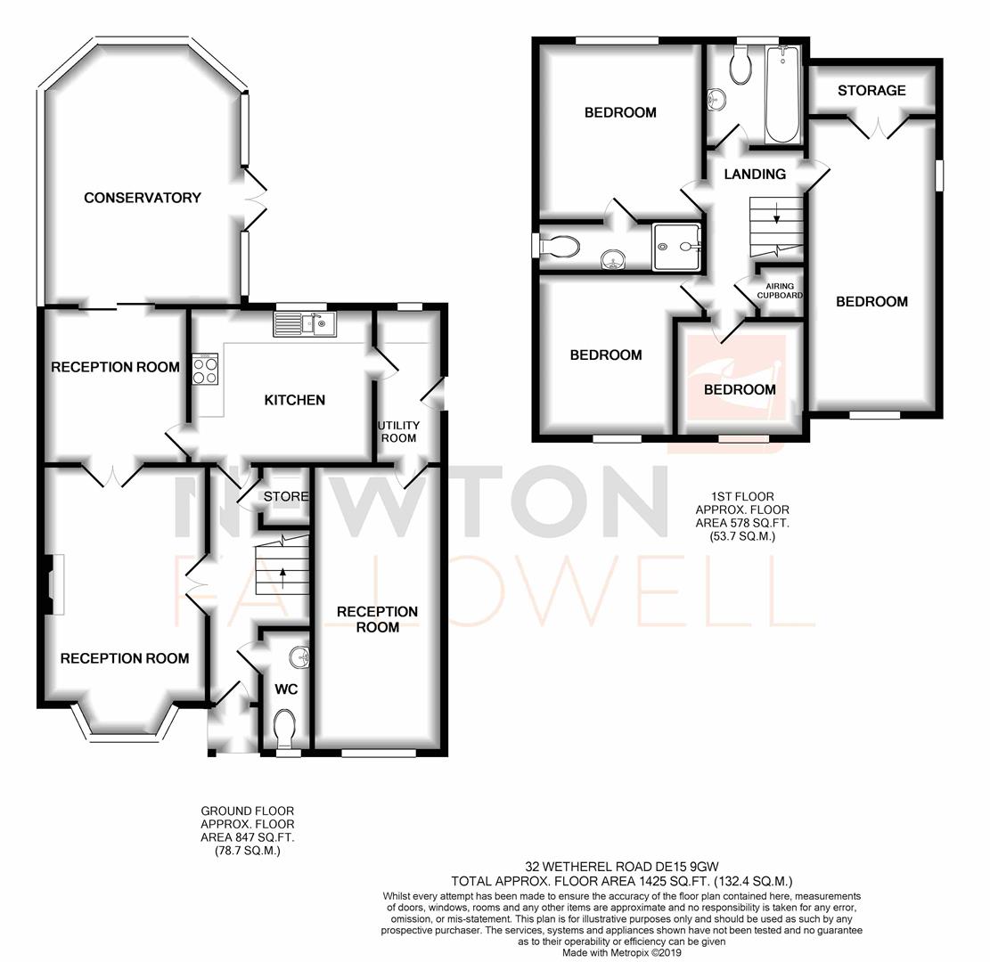 4 Bedrooms Detached house for sale in Wetherel Road, Burton-On-Trent DE15
