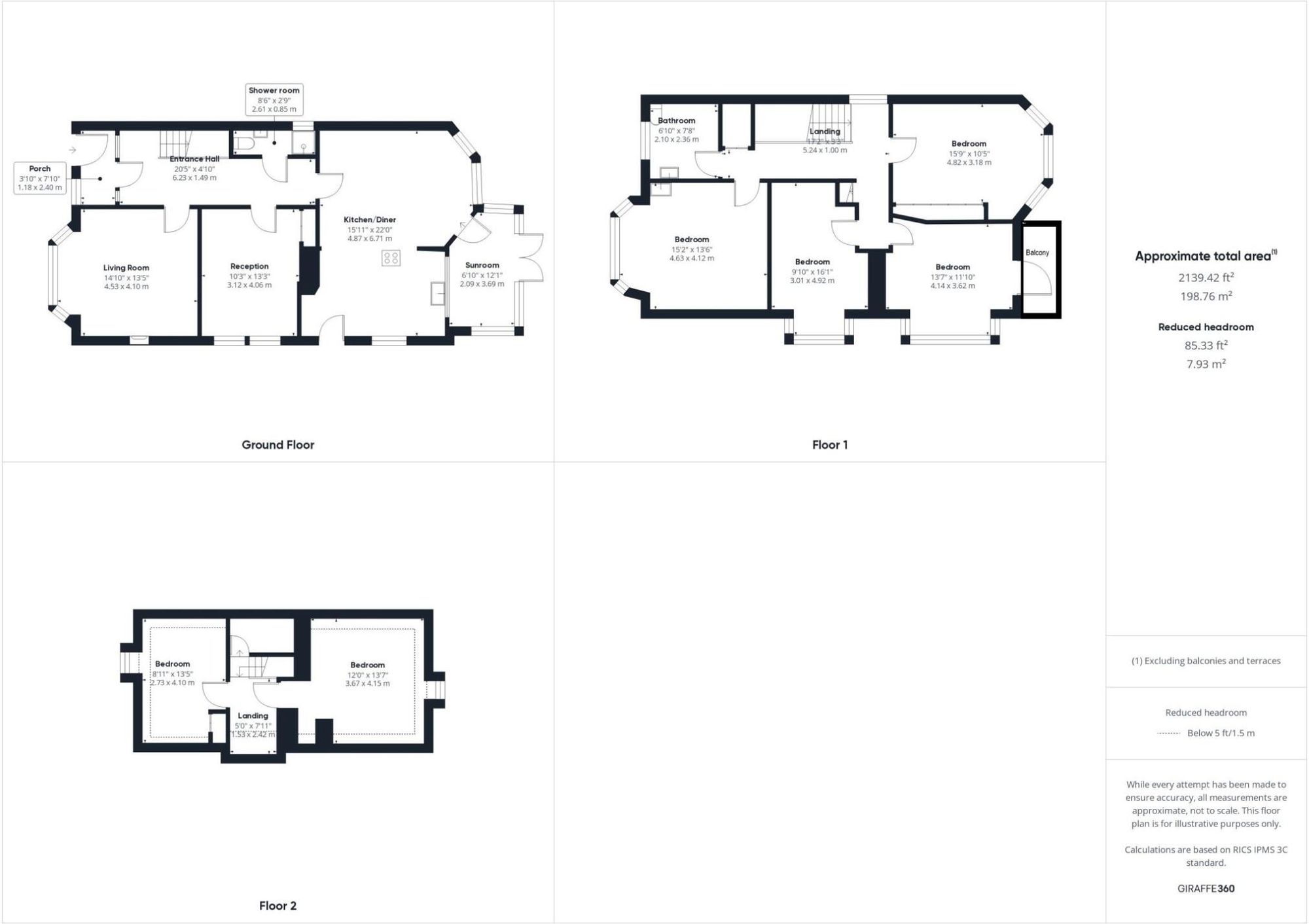27 Kings Park Road, Bournemouth floorplan