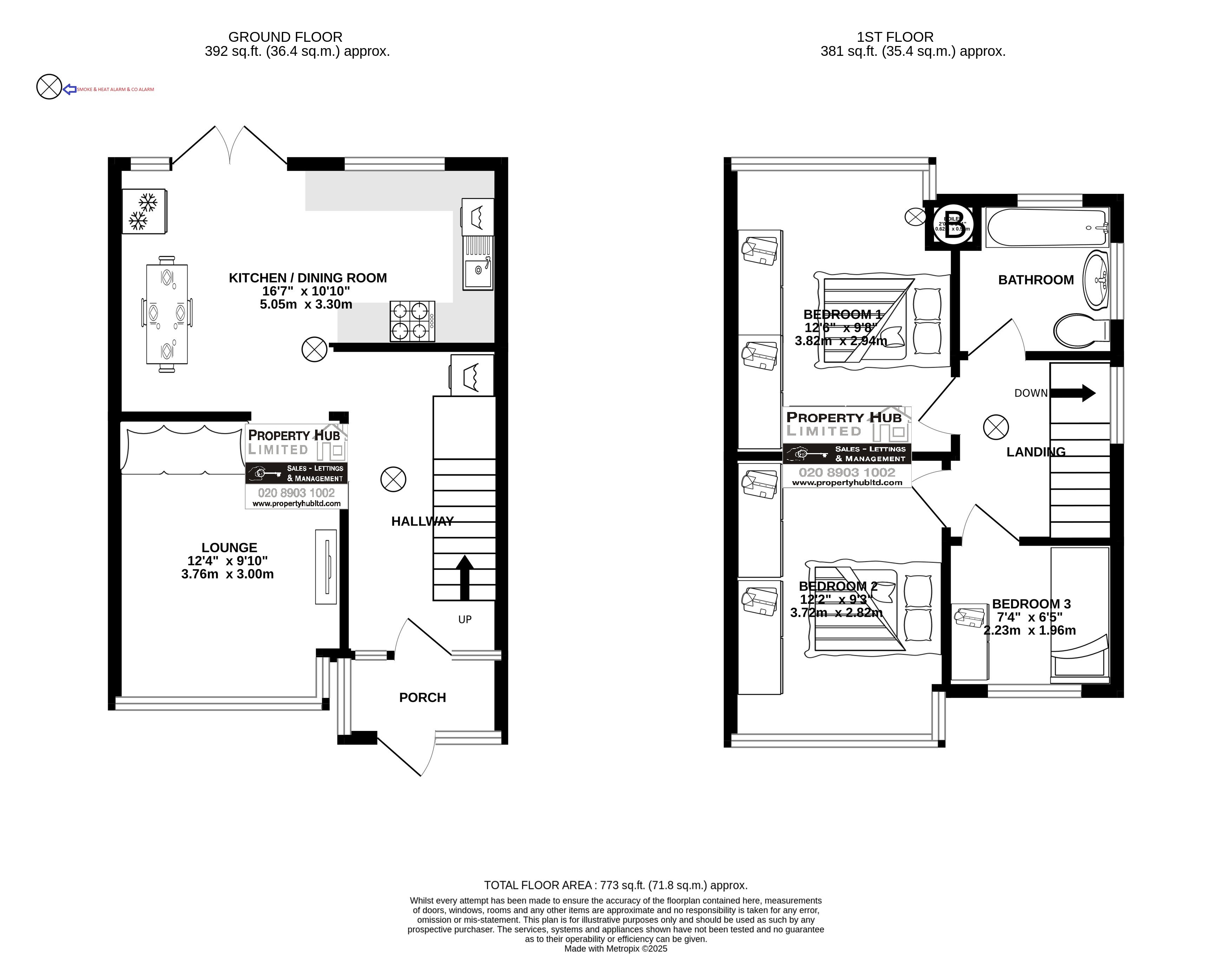 91, Jubilee Road, Greenford floorplan