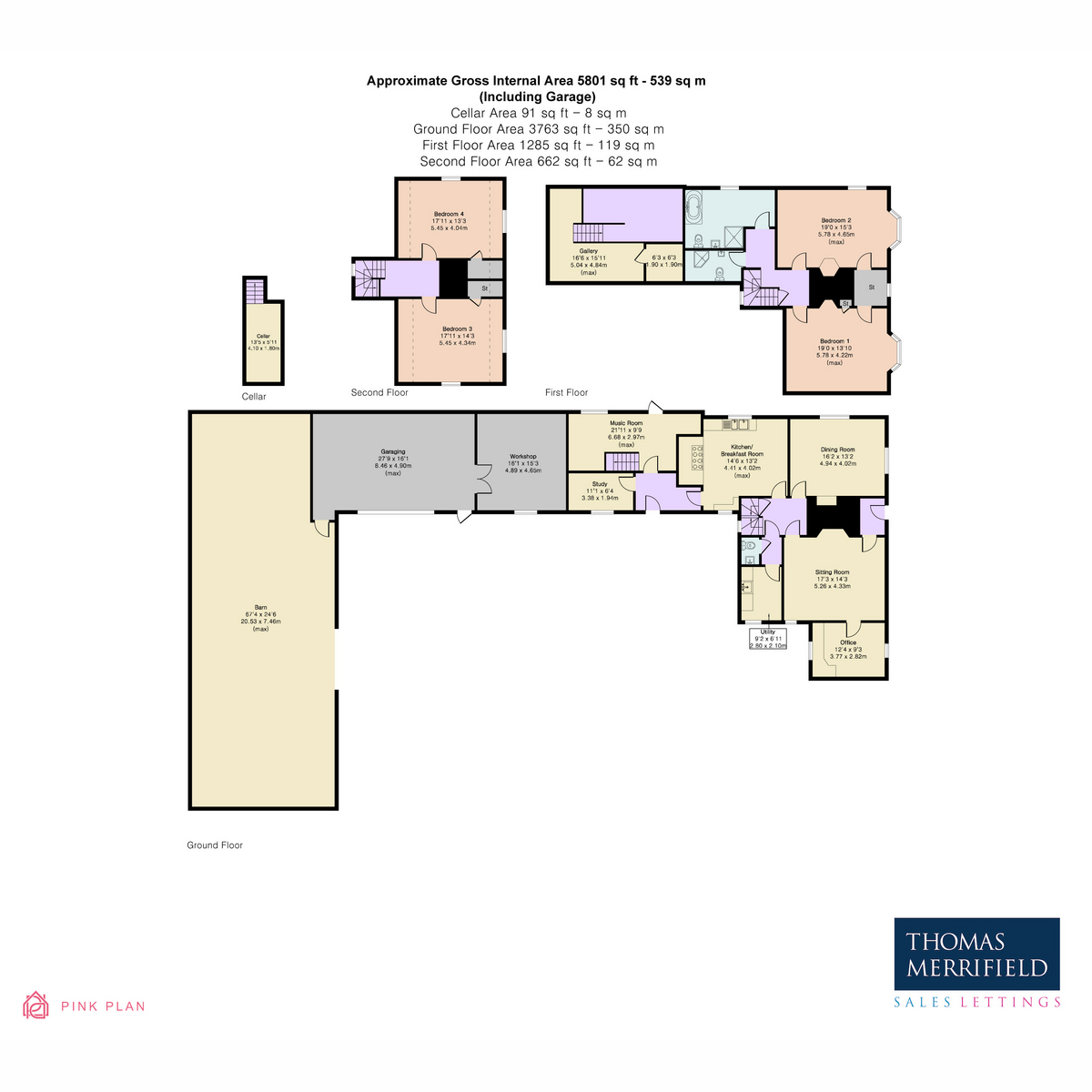 Tudor House, Main Road, East Hagbourne floorplan