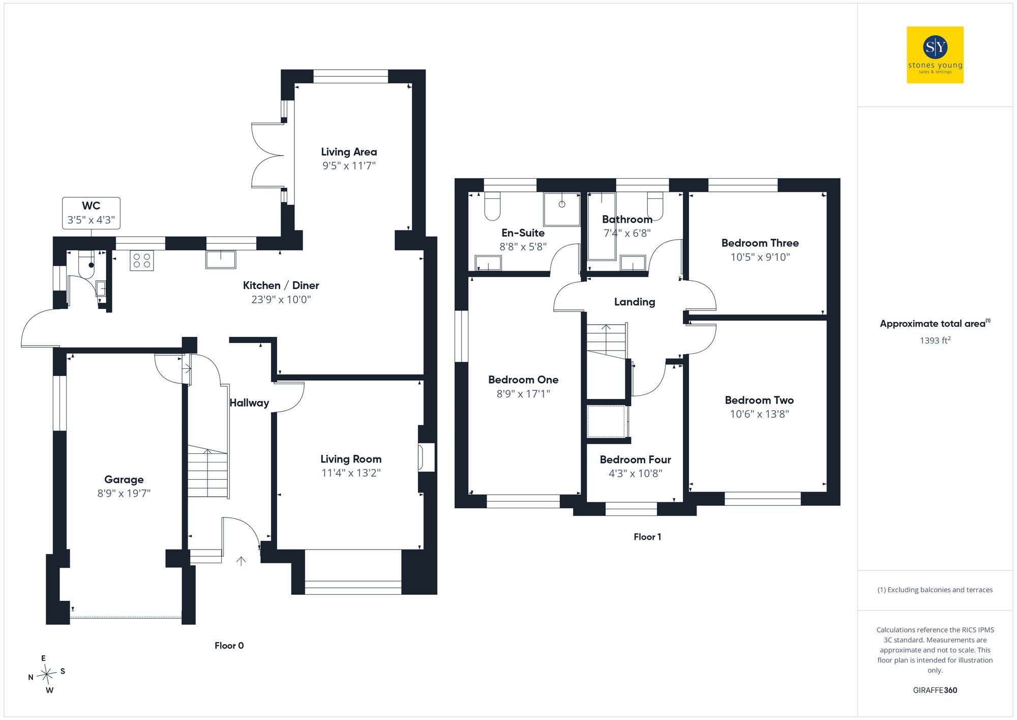 4 Station Close, Blackburn floorplan
