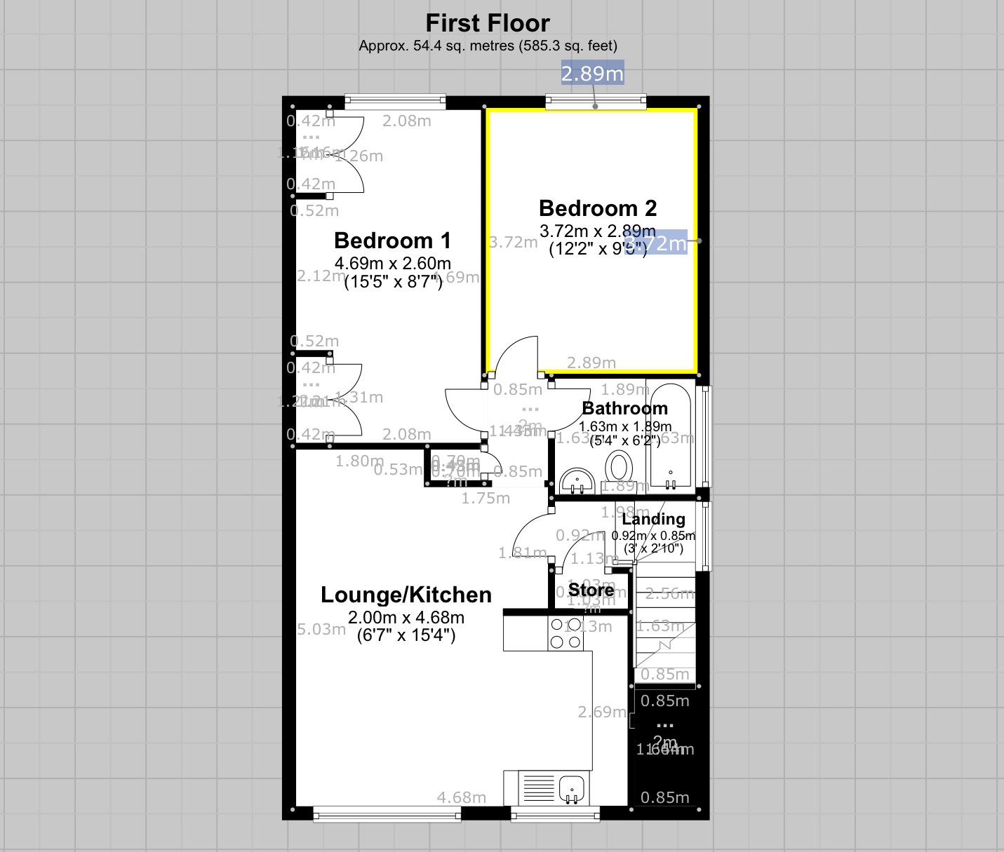 31, Vicarage Close, West Midlands floorplan