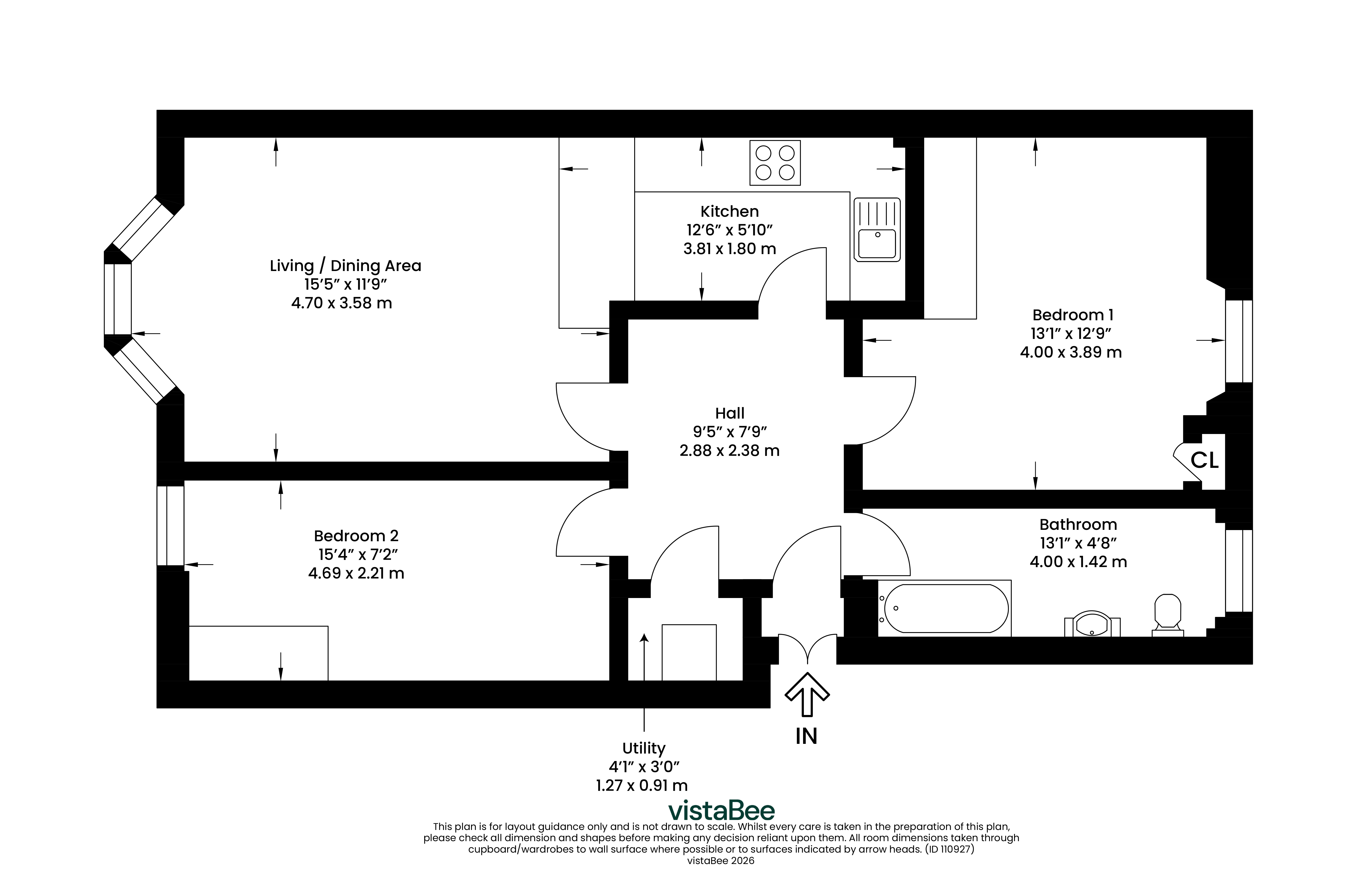 0/1, 57, Clifford Street, Glasgow floorplan