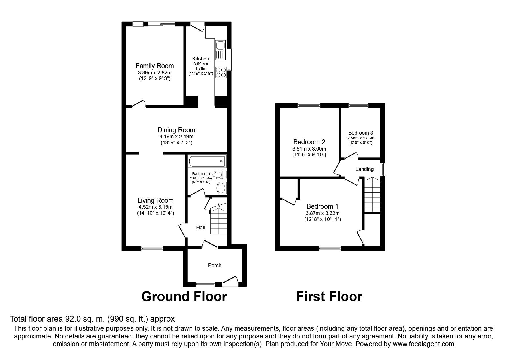 3 bed semi-detached house for sale in Dalcraig Crescent, Blantyre ...