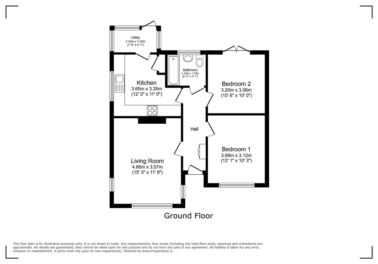 Connaught Road, Hampshire floorplan