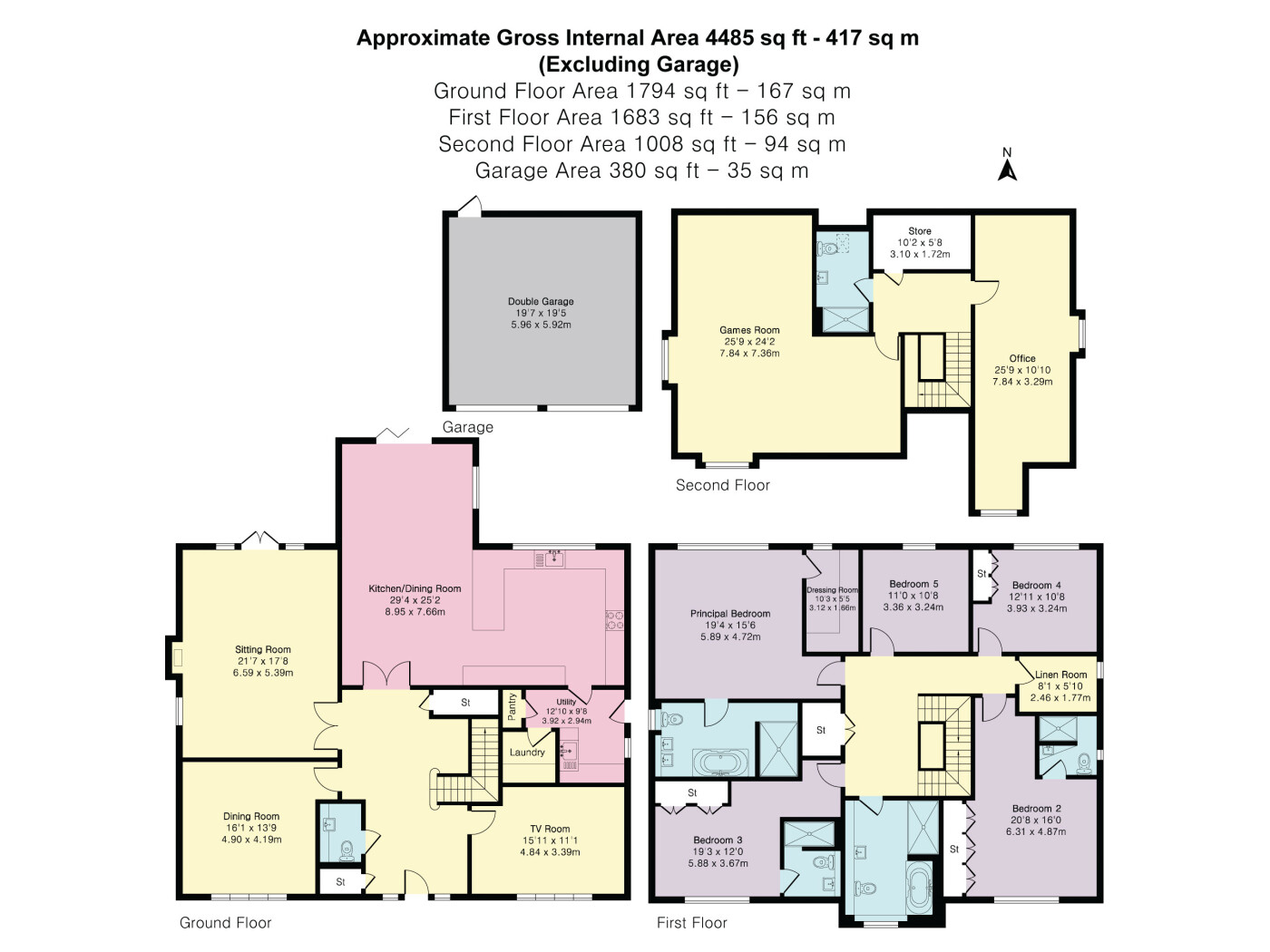 Kiln Hill, White Waltham floorplan