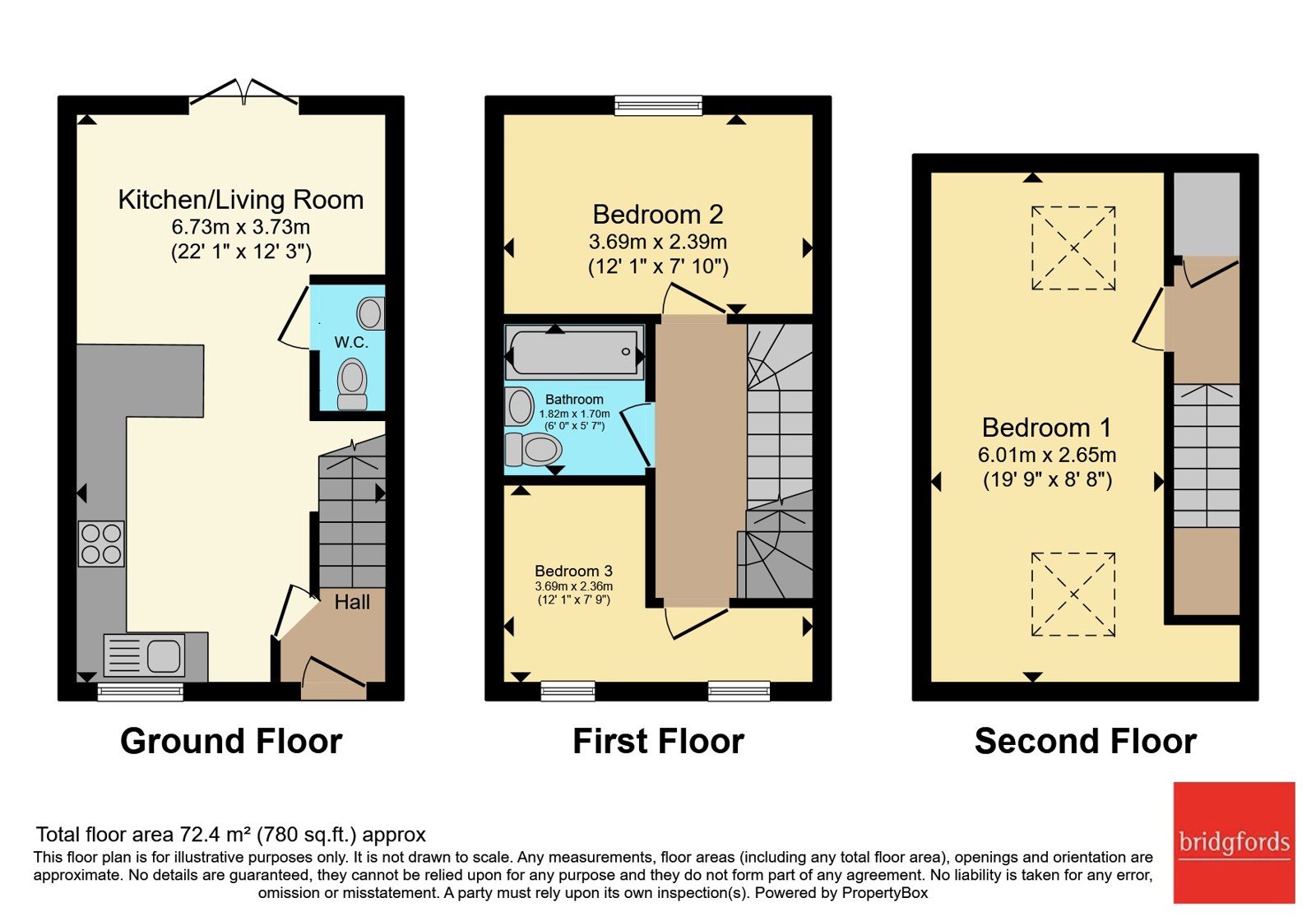 11, Peacock Drive, Preston floorplan