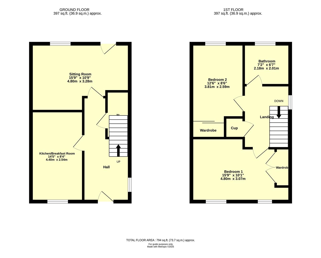 34, Highland Park, Cullompton floorplan