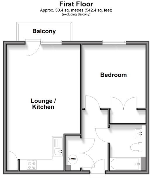 Outwood Lane, Chipstead floorplan
