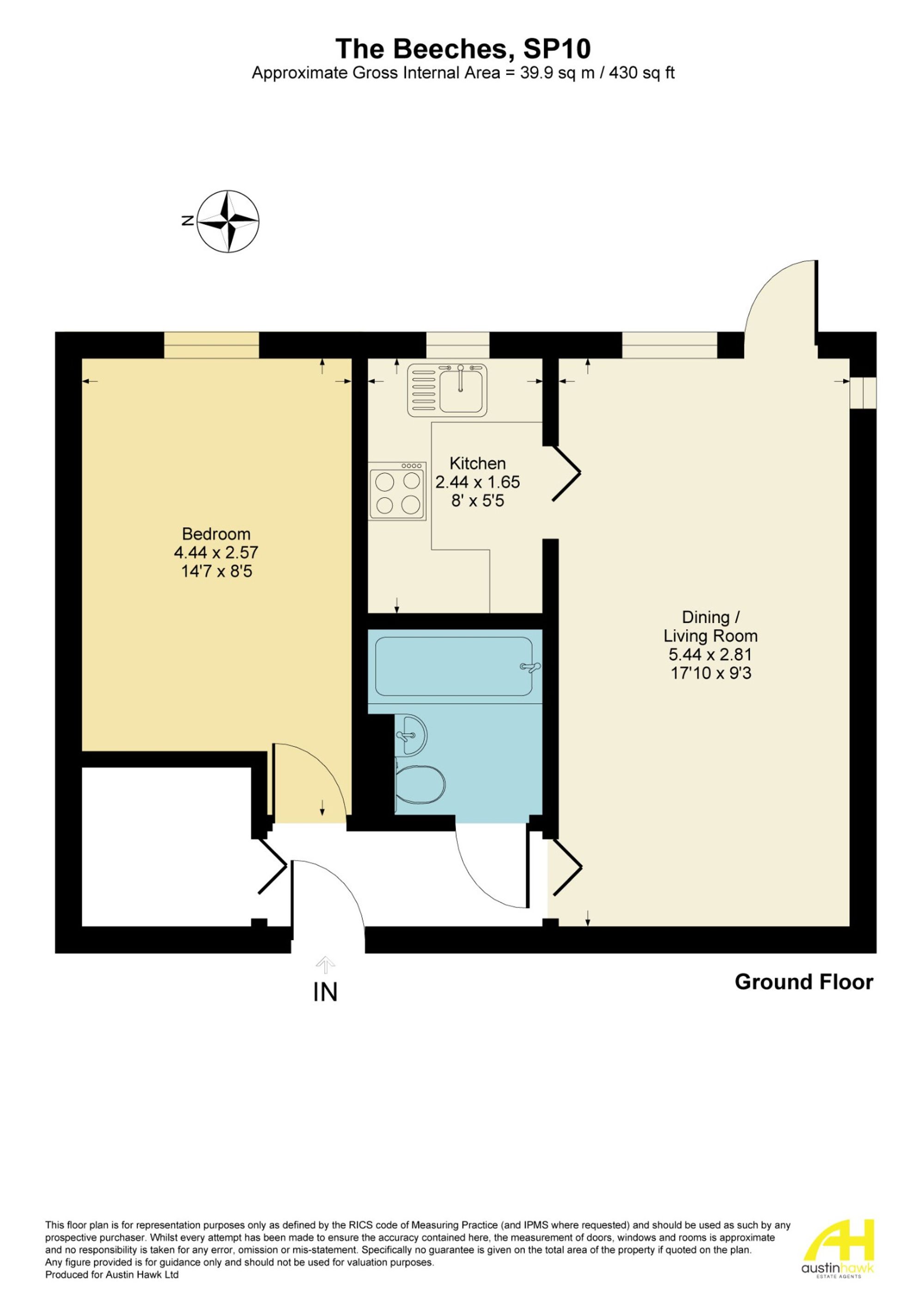18 The Beeches Weyhill Road, Andover floorplan
