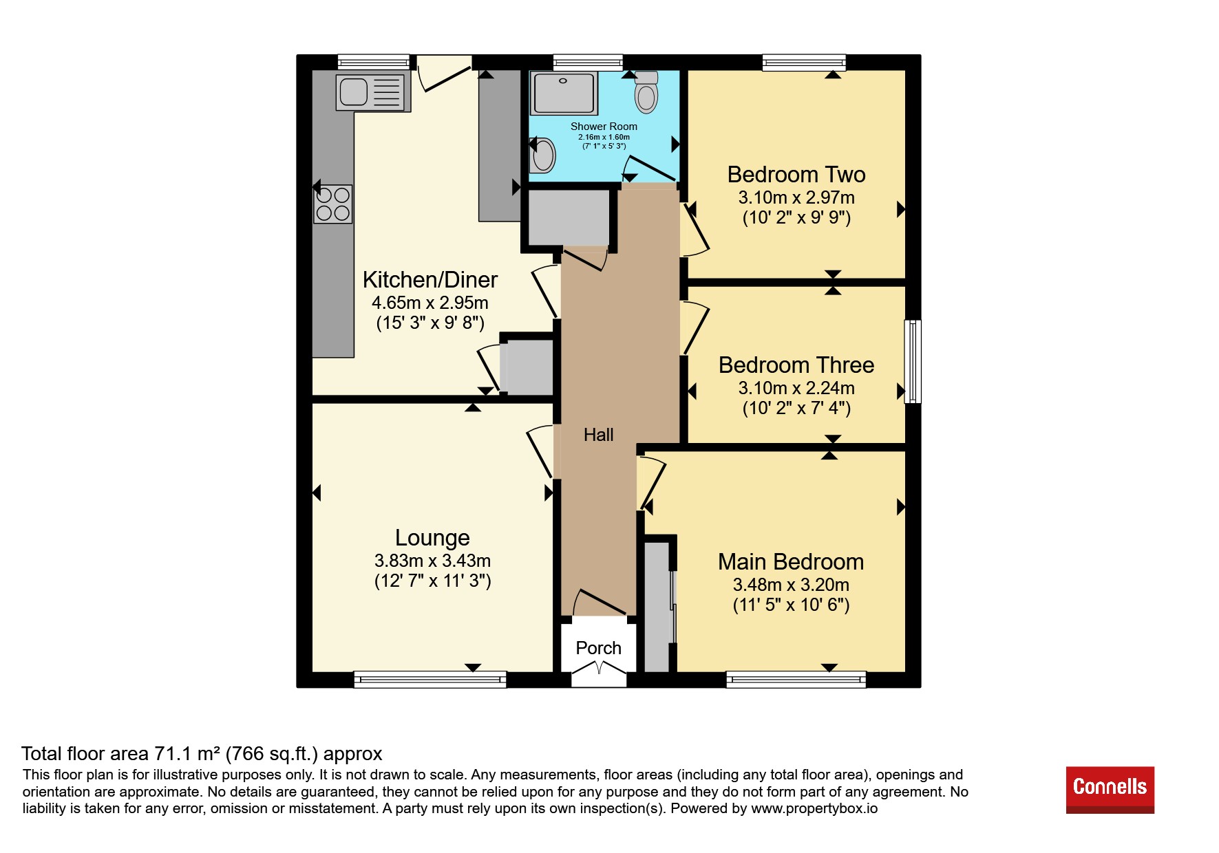 18, Dyrham Road, Bristol floorplan