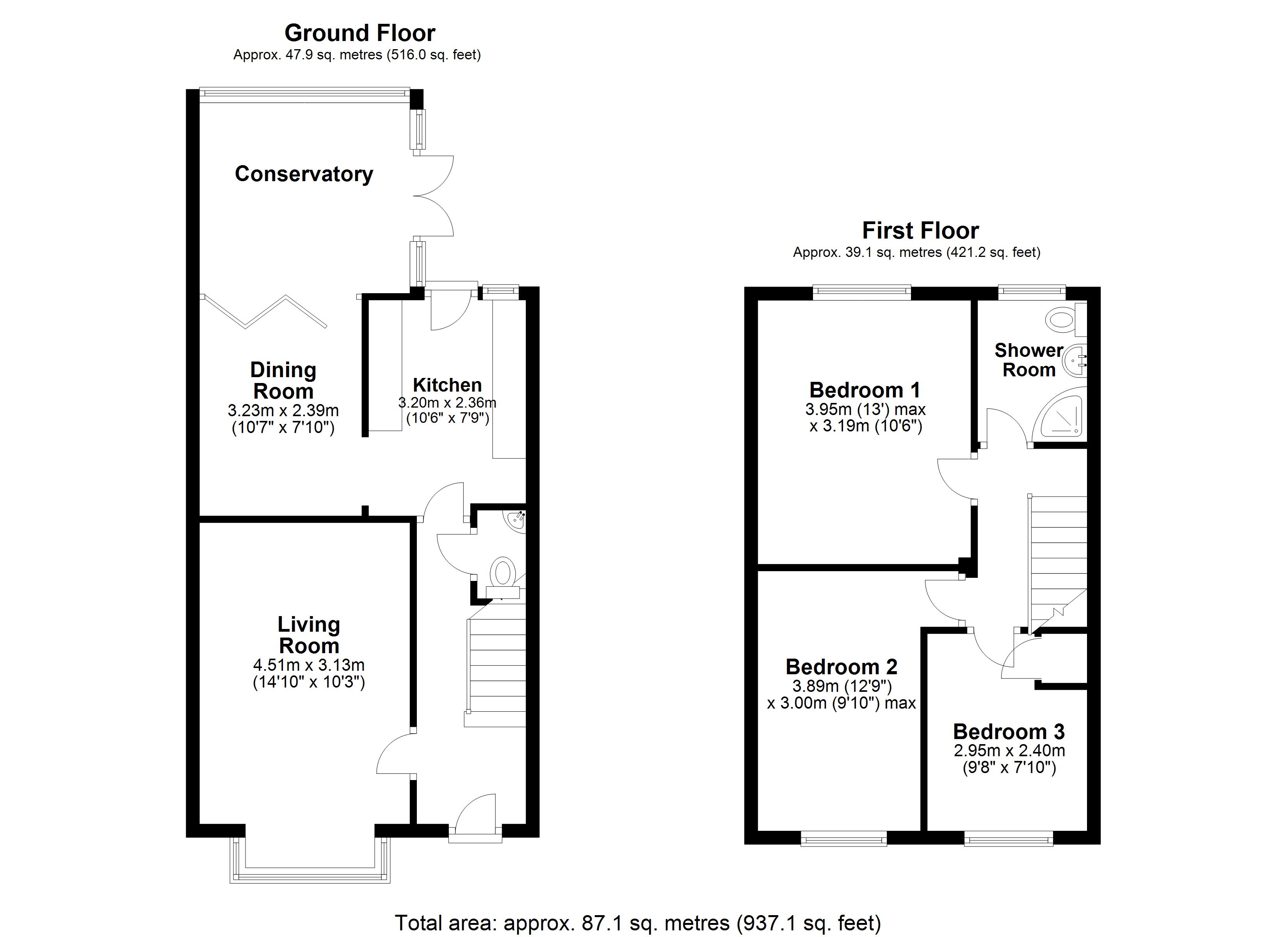 Riverside Gardens, Romsey, Hampshire SO51, 3 bedroom end terrace house