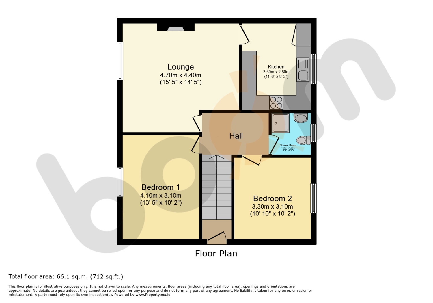 131, Faifley Road, Clydebank floorplan