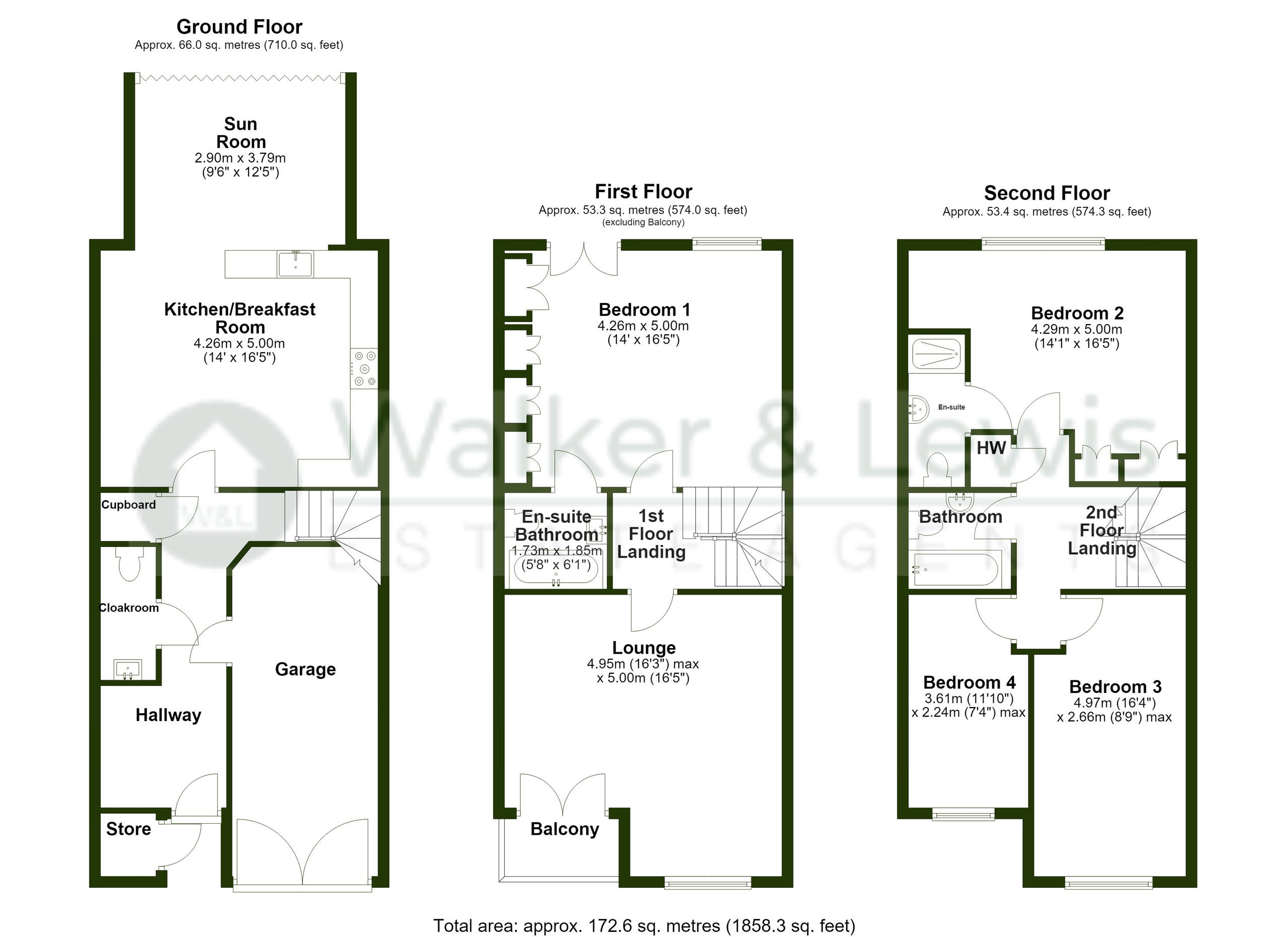 7 Aneurin Bevan Drive, Pontypridd floorplan
