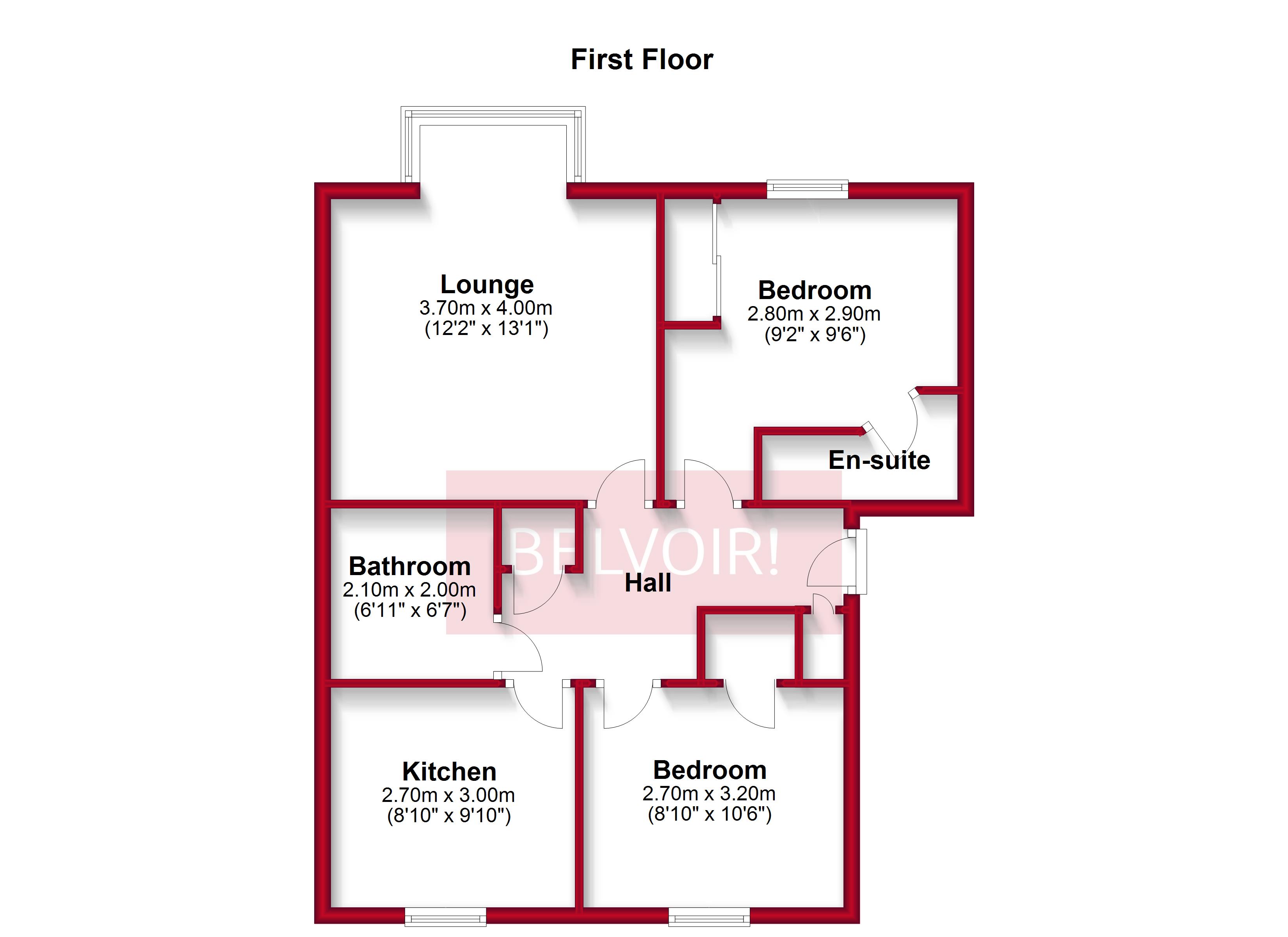 2 Bedrooms Flat to rent in Tryst Park, Larbert FK5