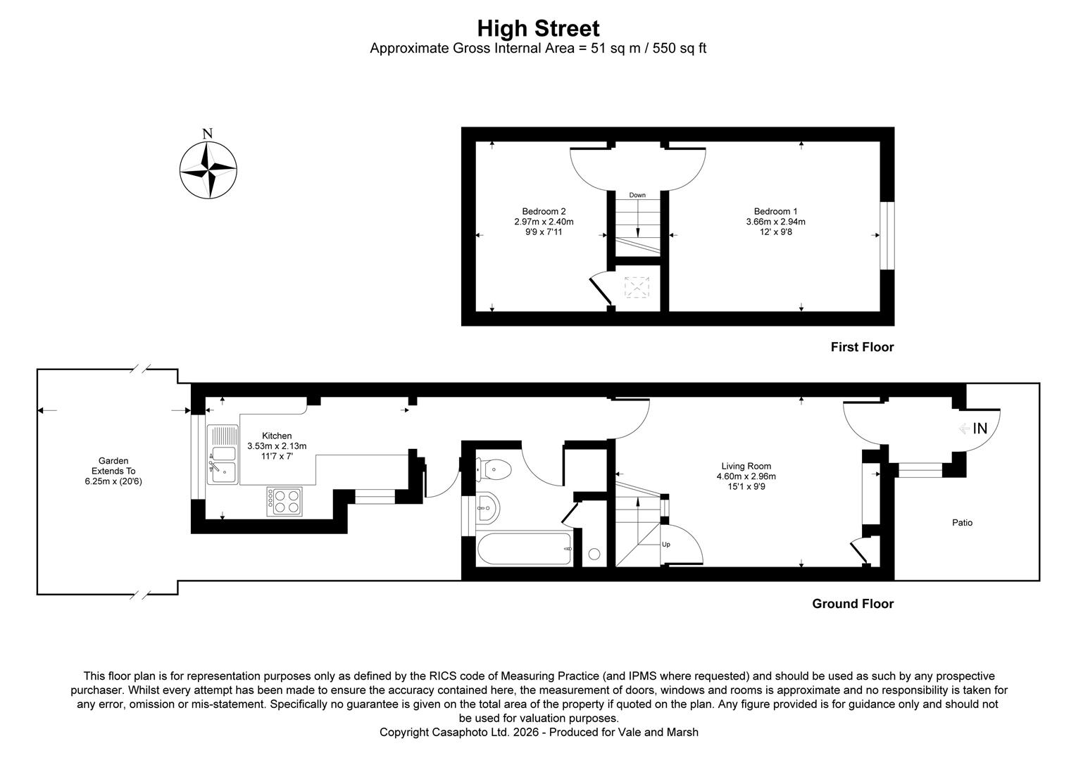 44, High Street, Cranbrook floorplan
