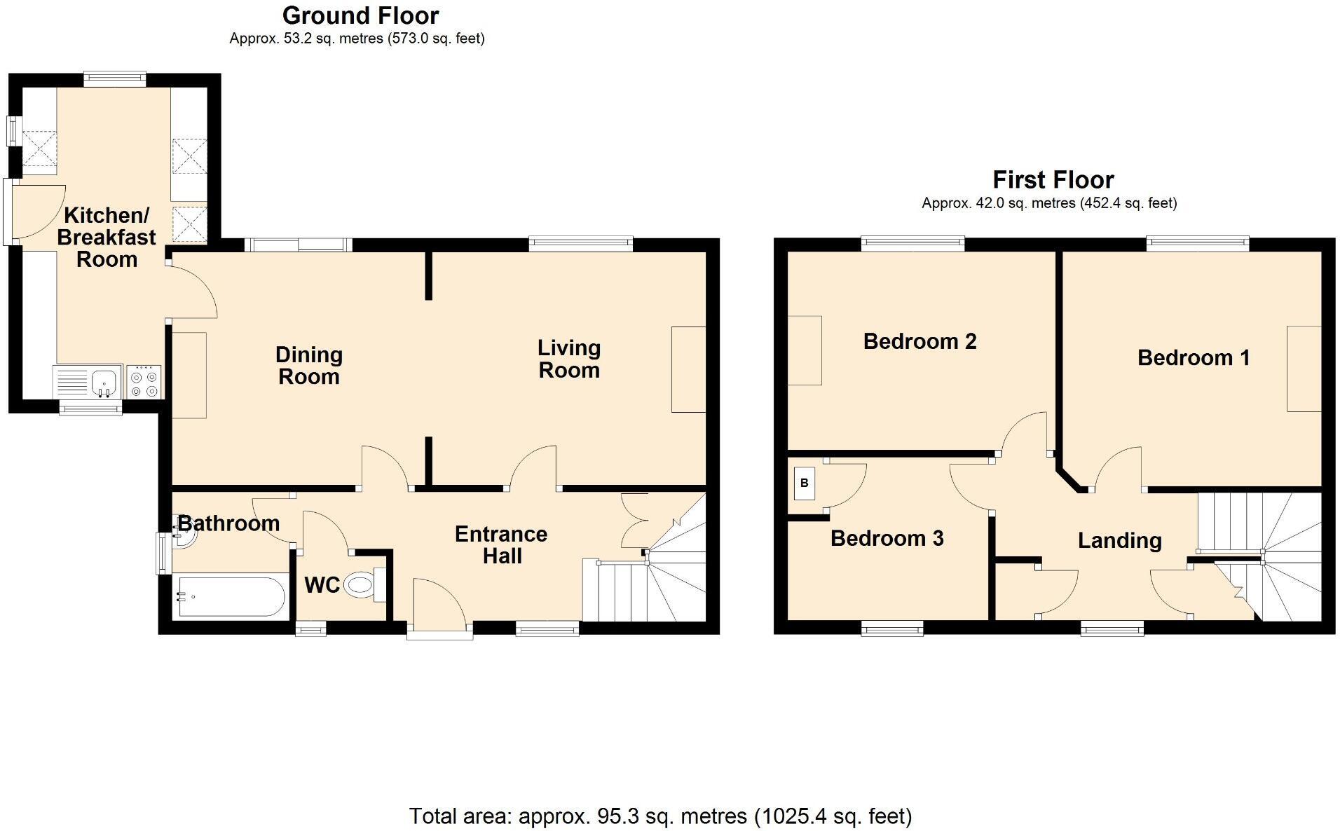 9, Ringwell, Bath floorplan