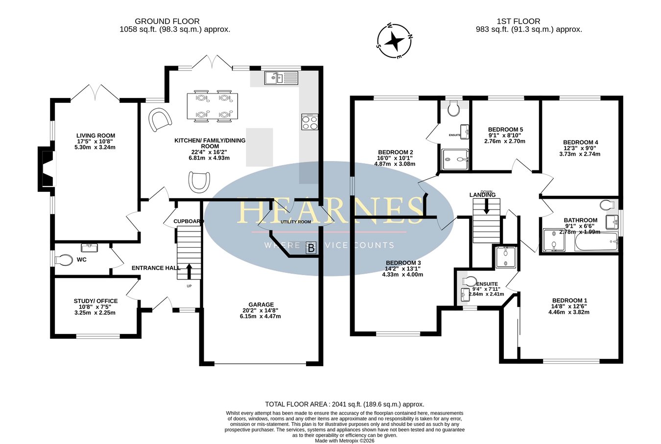 1, Verdure Gardens, Ferndown floorplan