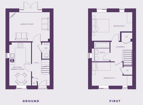Hawton Lane, Newark floorplan