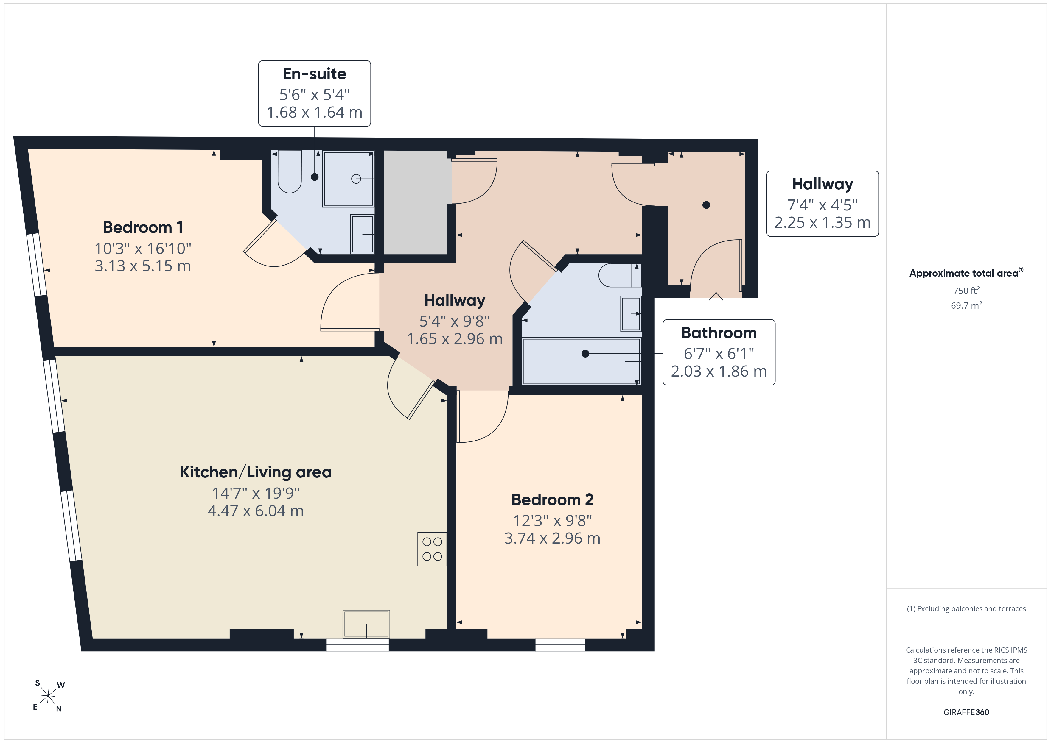 Main Street, Nottingham floorplan
