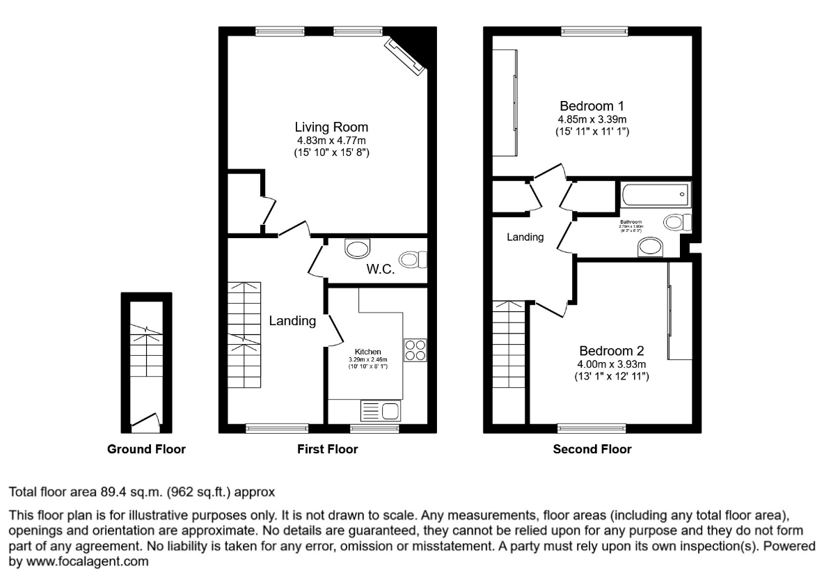 74, Oakworth Avenue, Milton Keynes floorplan
