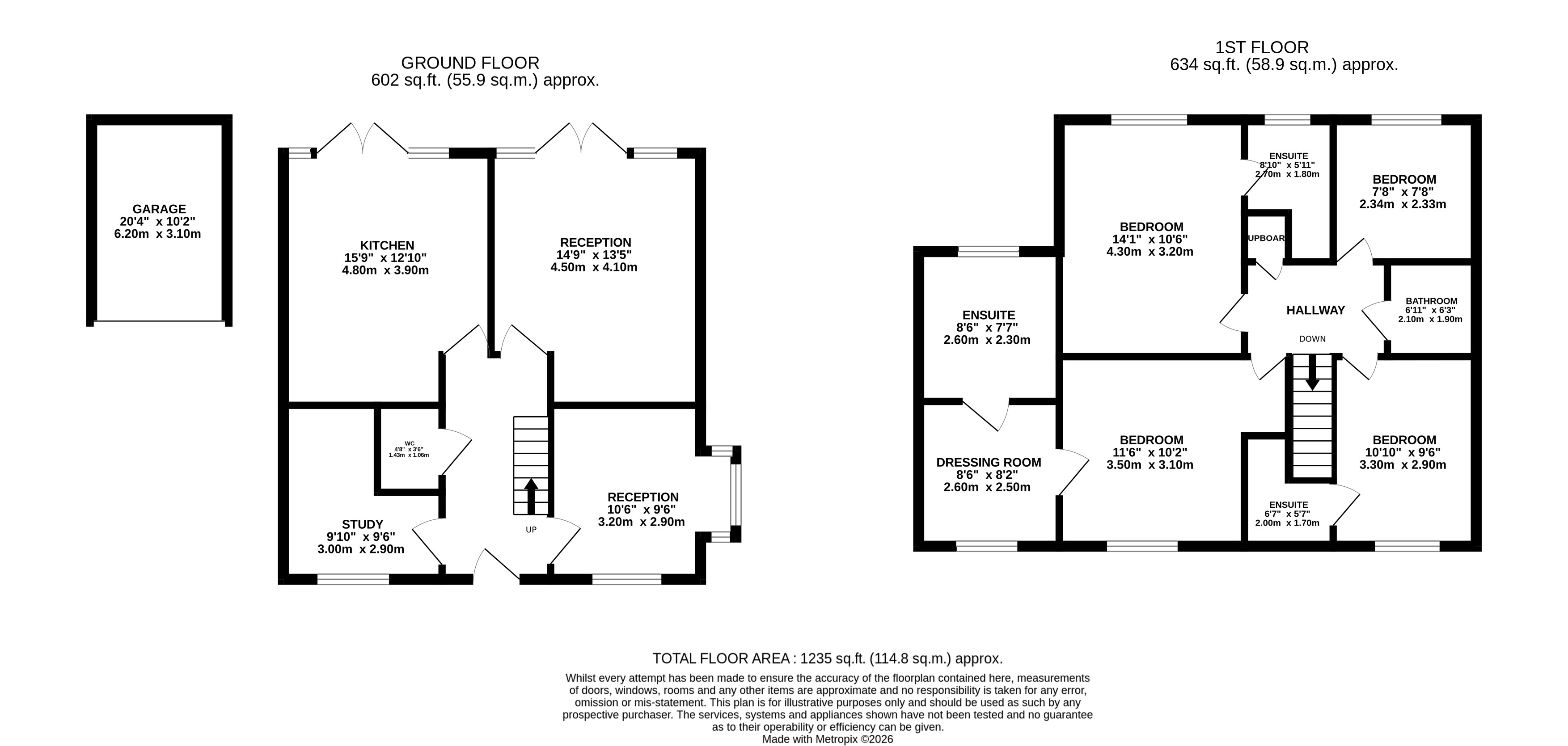 10, Angus Way, Hampshire floorplan