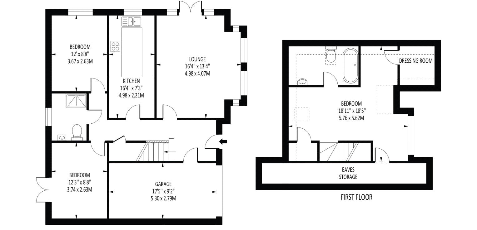 2B,, The Oval, Surrey floorplan